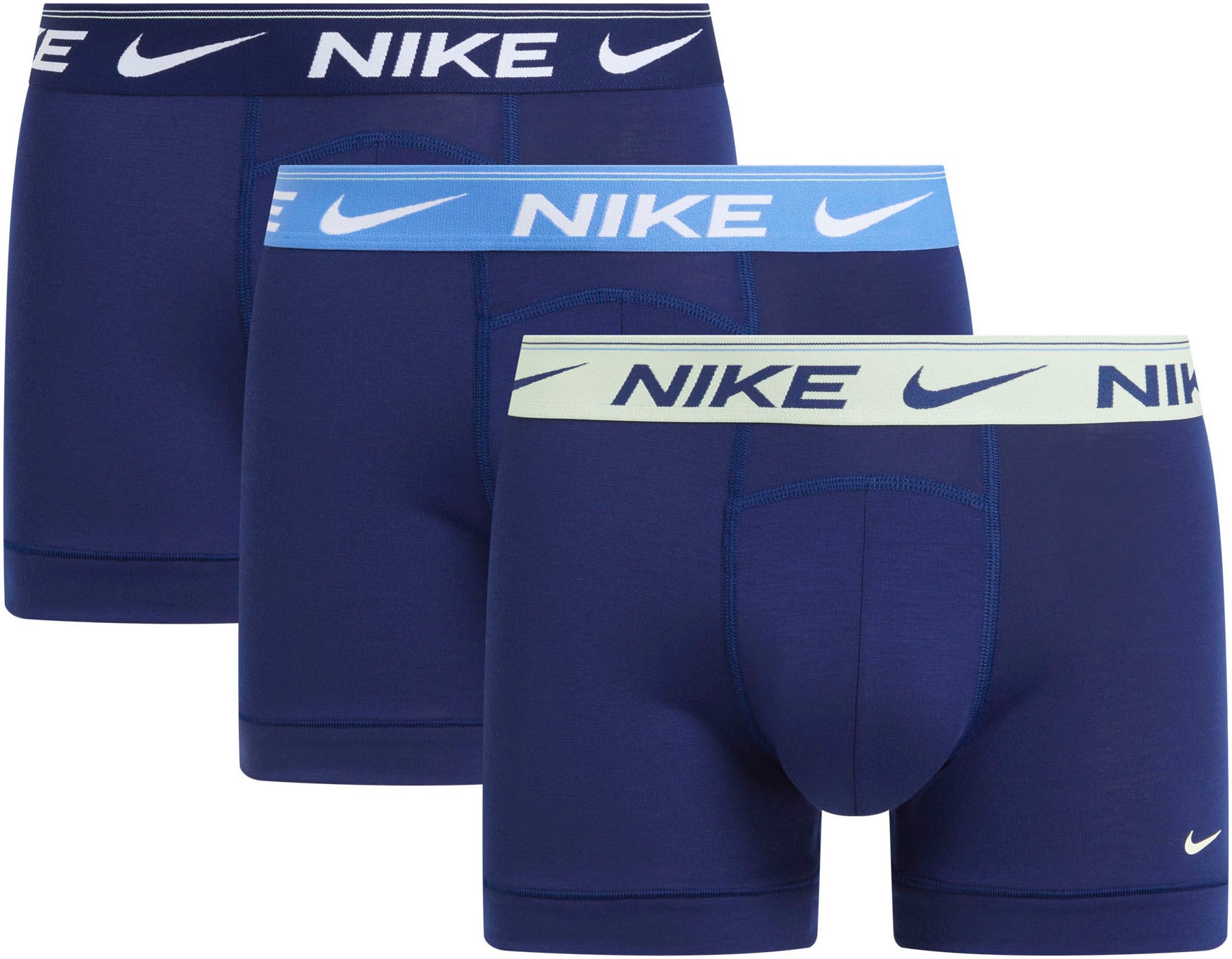 NIKE Underwear Trunk »TRUNK 3PK«, (Packung, 3 St., 3er), mit Logo auf dem Bund
