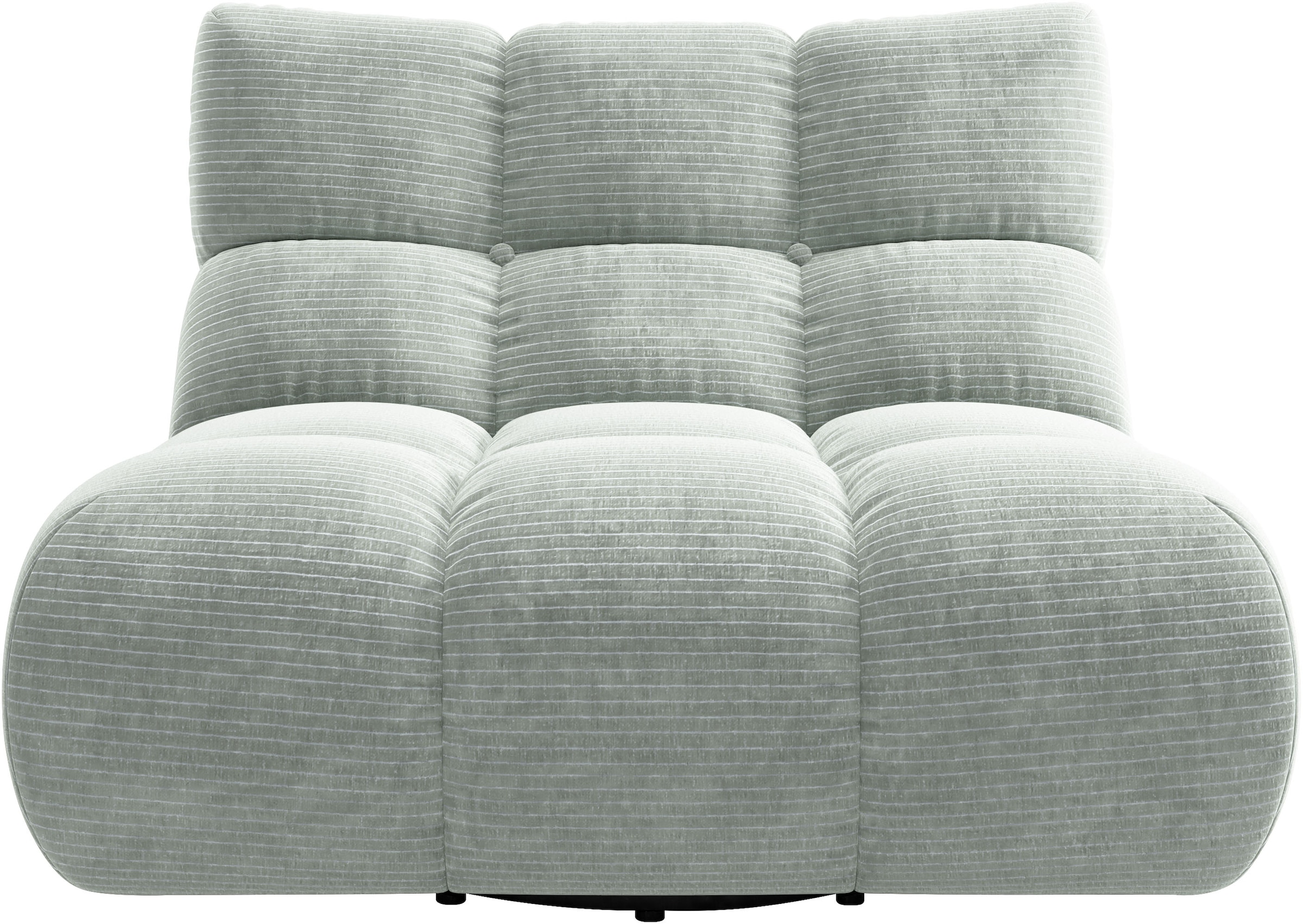 Home affaire 1,5-Sitzer "Cozy Bubble, 360 drehbarer Sessel, Breite 107 cm" mit eleganter Steppung, Rundumbezug & weicher Polsterung