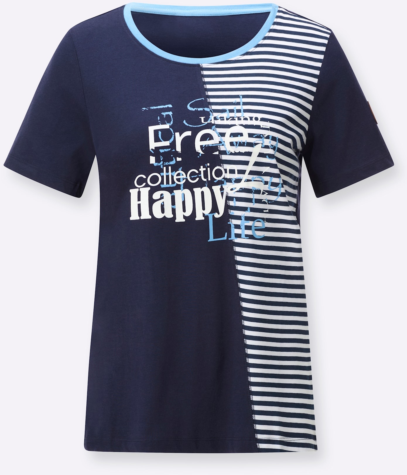 Thumbnail - Casual Looks Rundhalsshirt "Rundhals-Shirt" 1 tlg.