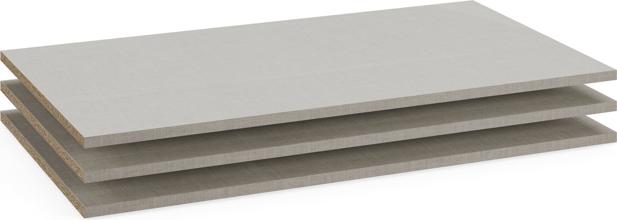rauch Einlegeboden »Zubehör für Rauch-Schränke Garderobe Kleiderschrank Schrank« 3er-Set Breite 45 cm, Tiefe 45 cm MADE IN GERMANY