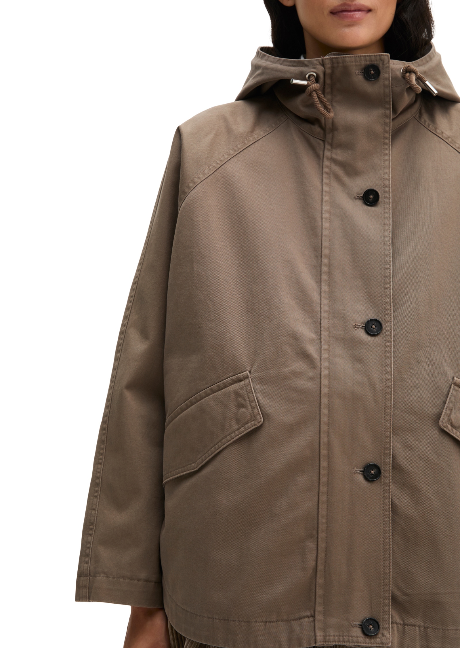 Marc O'Polo Outdoorjacke »aus Organic Cotton-Twill«