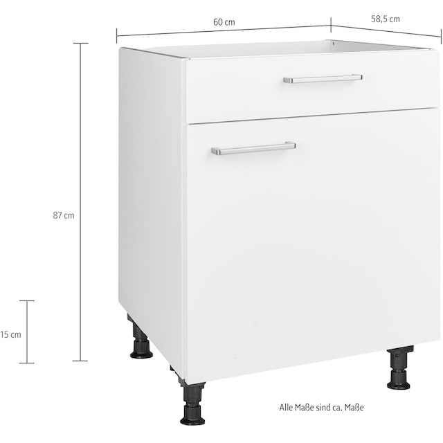 nobilia® elements Kochfeldumbauschrank »