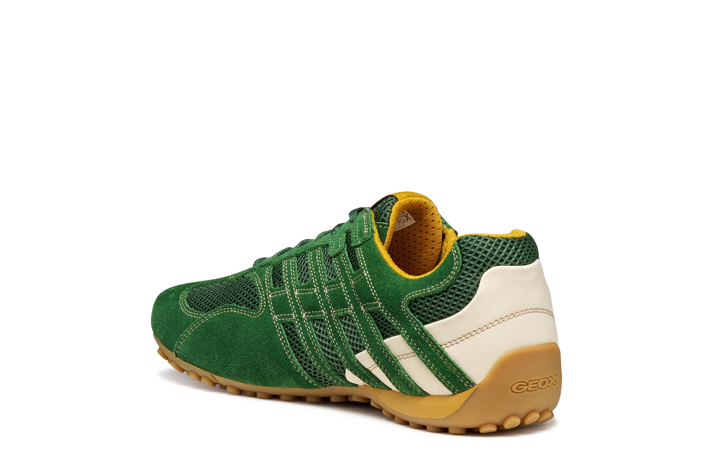 Geox Sneaker »U SNAKE ORIGINAL«  Halbschuh, Freizeitschuh, Schnürer im Retro-Look