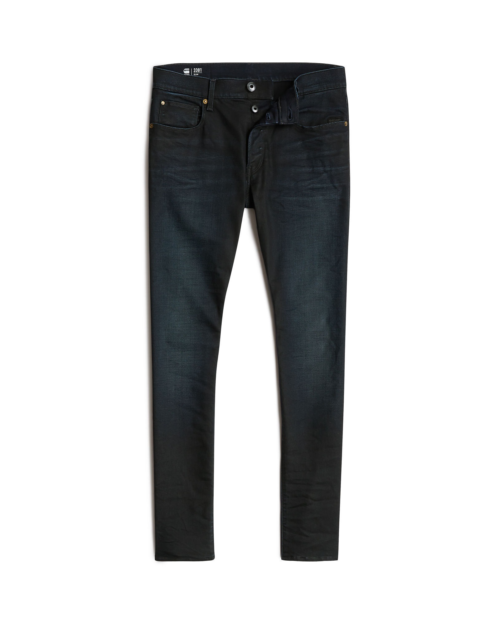 G-star 3301 Slim Jeans Dark Aged 33 4