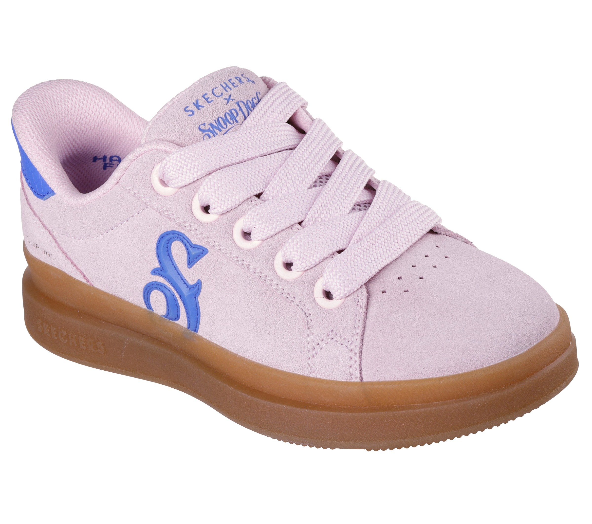 Skechers Sneaker »COURTSIDE-CALI GIRLZ«  Basket-Sneaker, Schnürschuh mit Slip-Ins Funktion