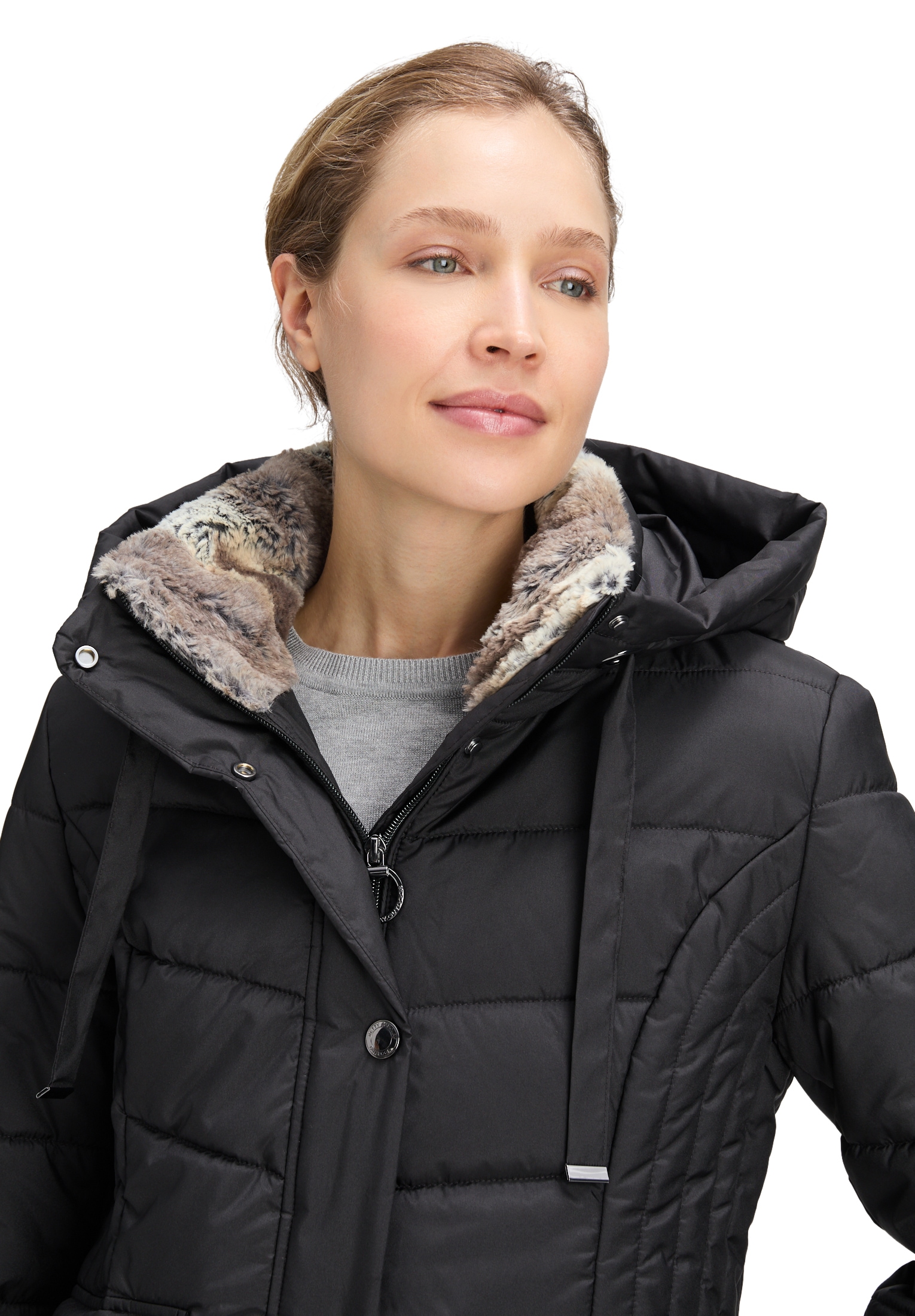 Betty Barclay Outdoorjacke »Damen Outdoorjacke mit abnehmbarer Kapuze« mit Kapuze