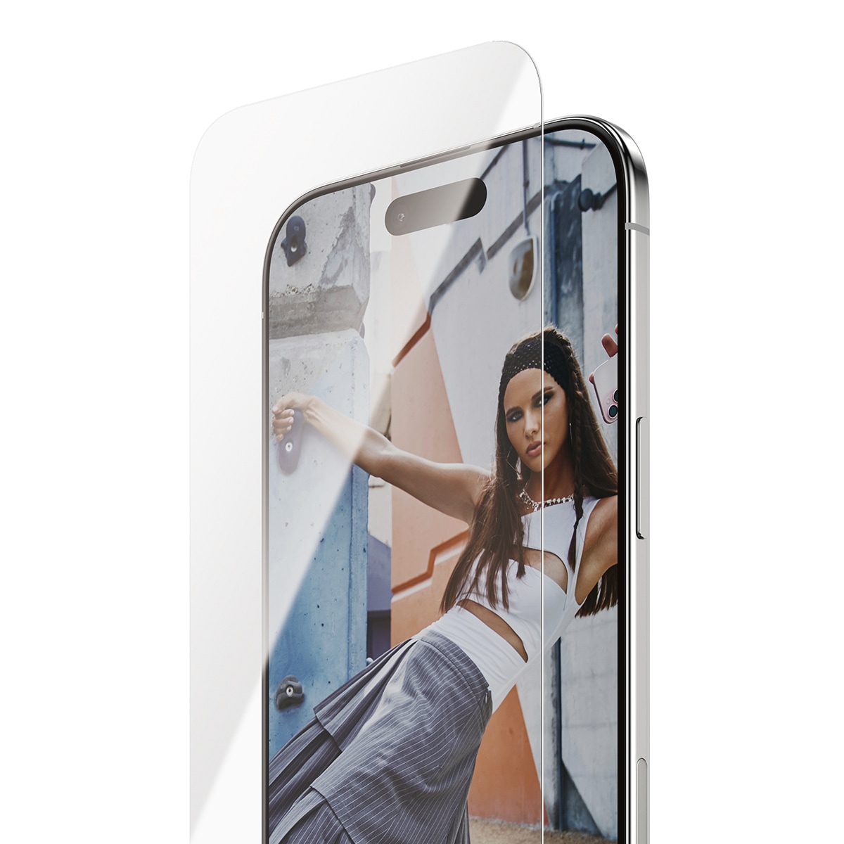 SAFE by PanzerGlass Displayschutzglas »Ultra-Wide Fit Screen Protector«, für Apple iPhone Air, Displayschutzfolie, Schutzfolie, Bildschirmschutz, kratz- & stoßfest