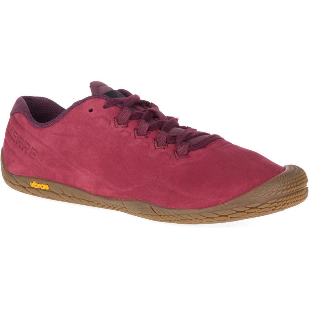 Schuhe Schuhtrends für Damen Merrell Laufschuh »VAPOR GLOVE 3 LUNA LTR«, Barfussschuh rot