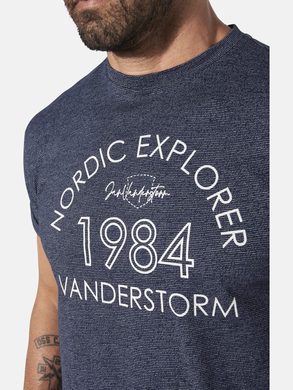 Jan Vanderstorm T-Shirt »T-Shirt KERLOVAN«
