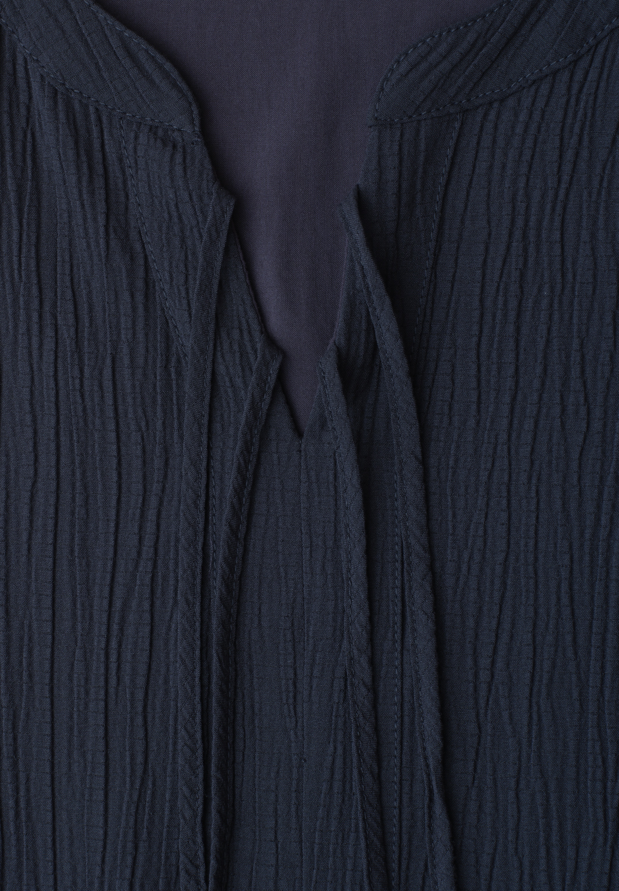 STREET ONE Blusenkleid Ohne Taschen knielang