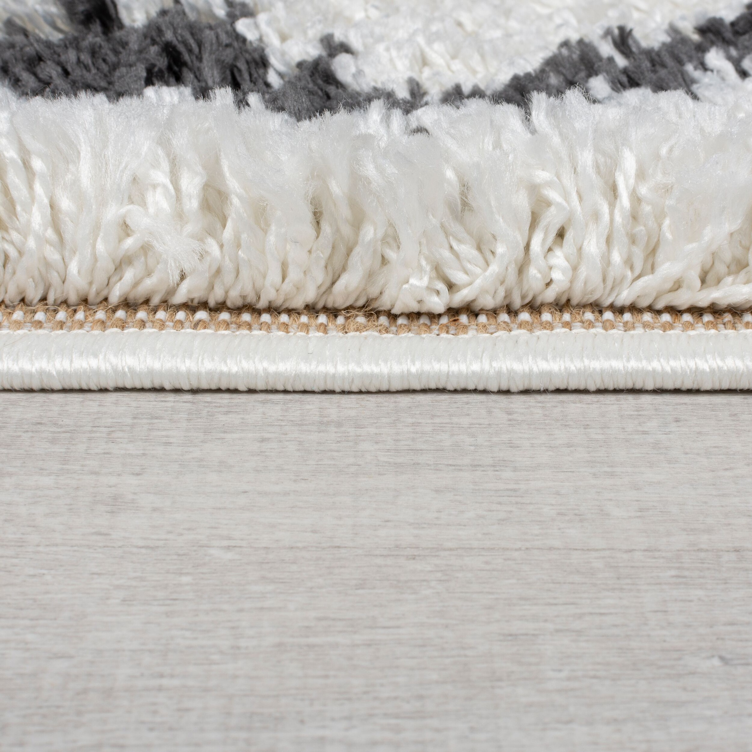 FLAIR RUGS Hochflor-Teppich »SOUQ LINES«, rechteckig, 40 mm Höhe, Souq Lines Teppich im Berber-Stil