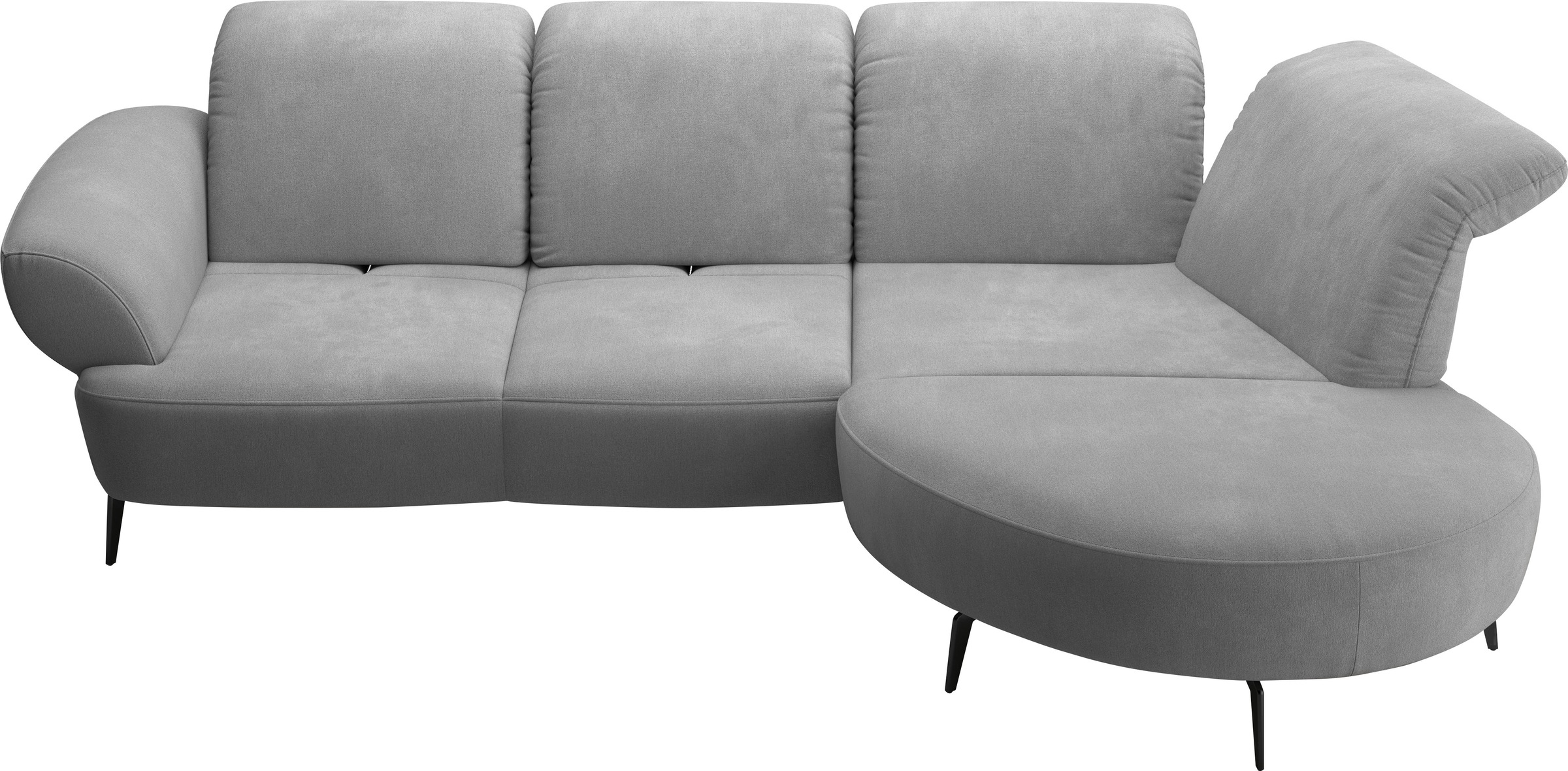 sit&more Ecksofa "Dance, L-Form, inkl. Sitztiefenverstellung", inkl. Click& günstig online kaufen
