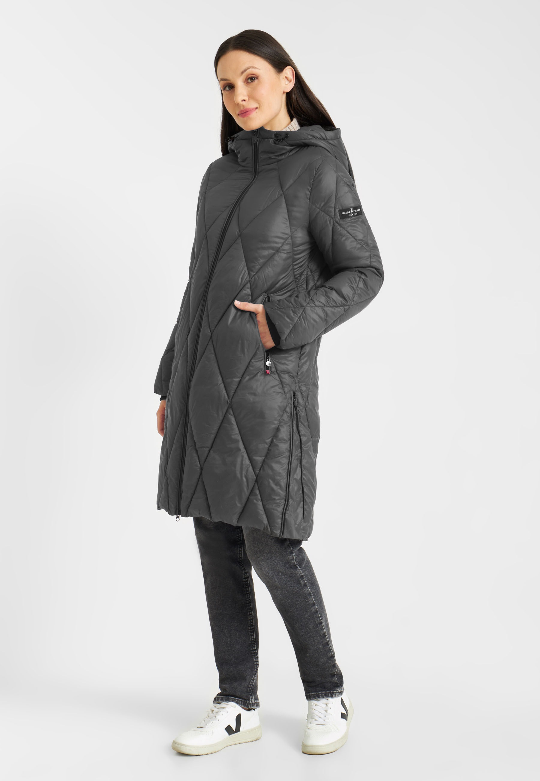 Frieda & Freddies Langmantel "Fake Down Coat" günstig online kaufen