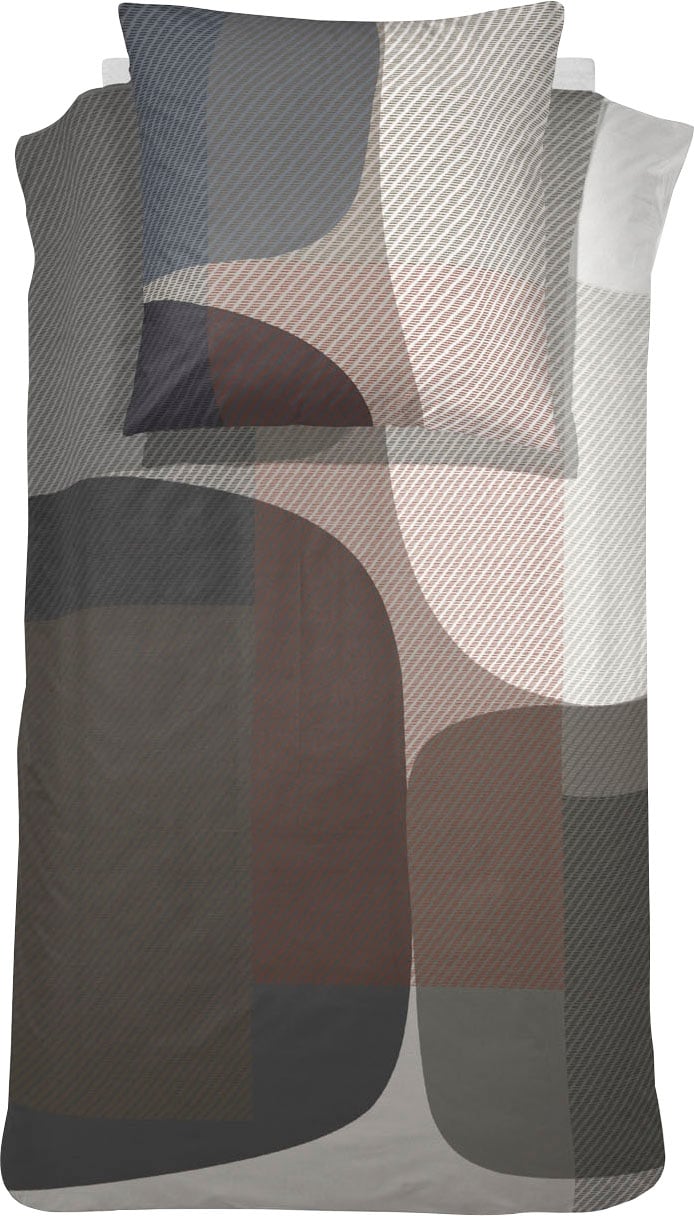 damai Bettwäsche "Moore" 2 Stk. elegante Farbkombinationen günstig online kaufen