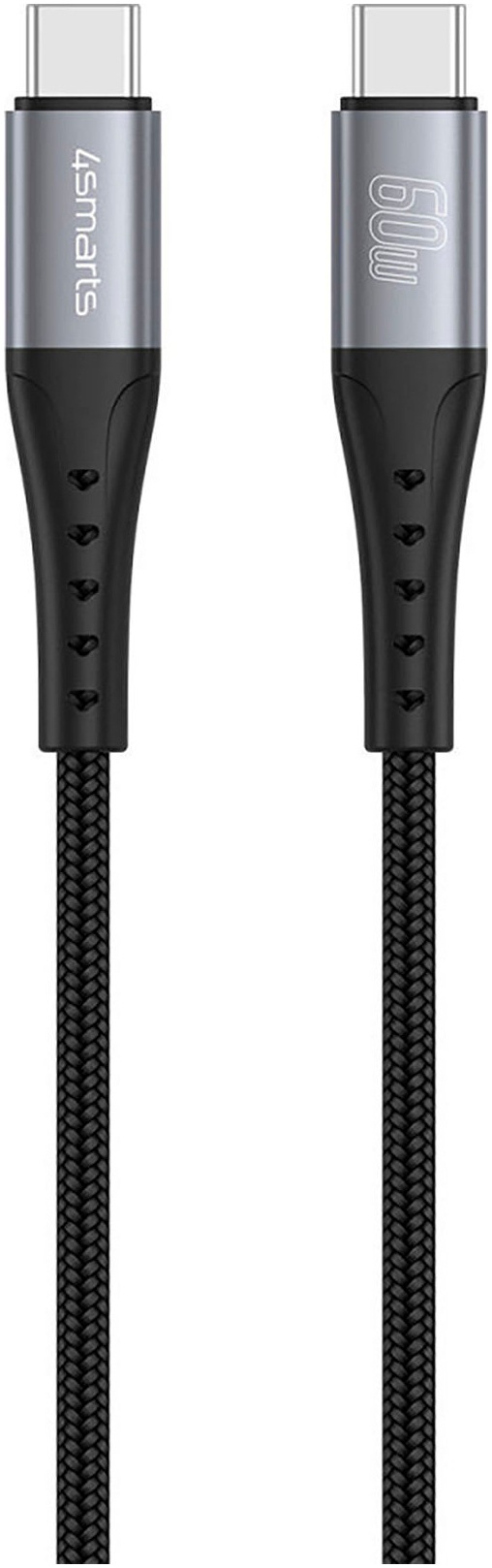 4smarts USB-Kabel »PrimeCord USB-C 60W«, USB Typ C-USB Typ C, 150,00 cm