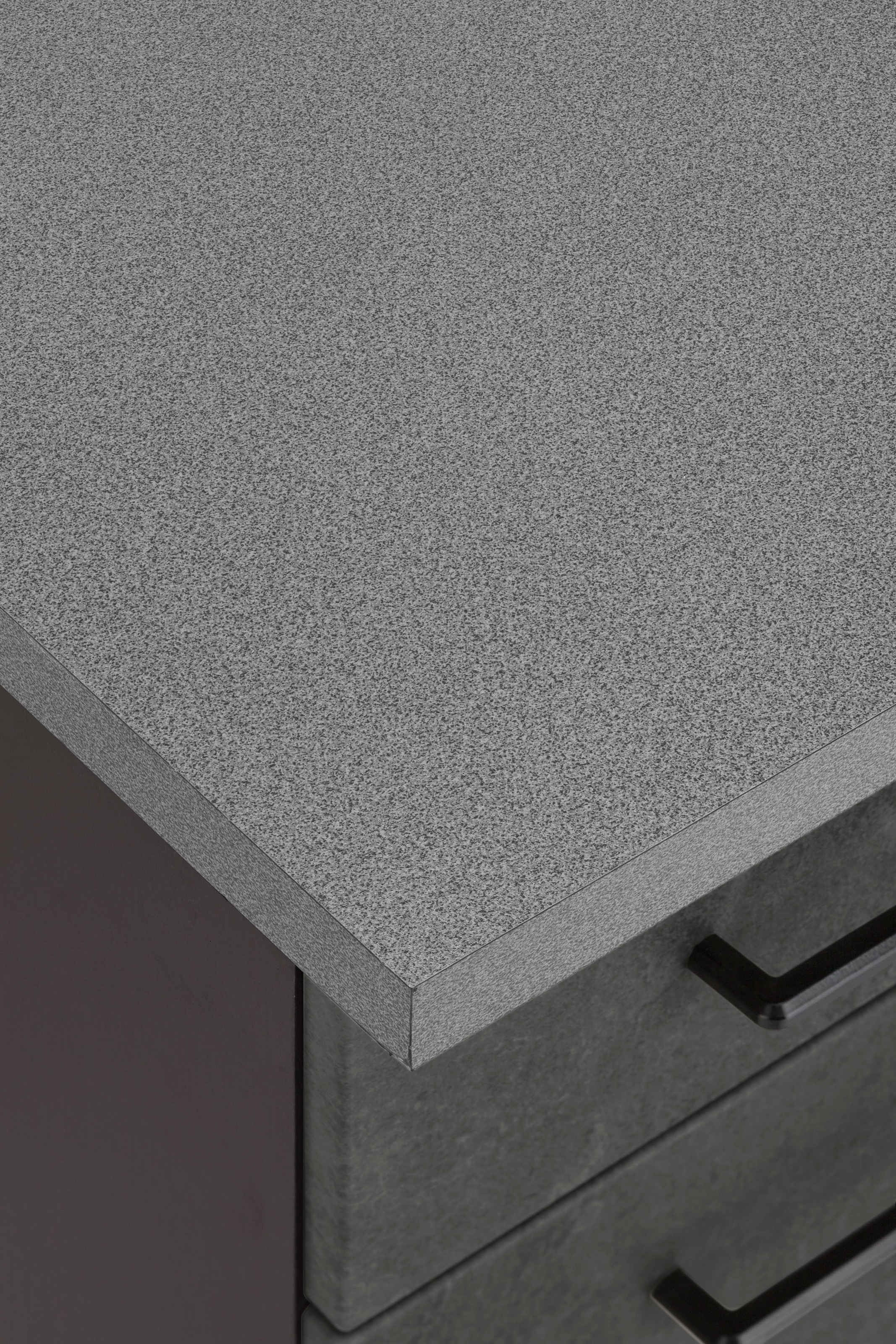 KOCHSTATION Küchenzeile »KS-Tulsa«, mit E-Geräten, Breite 270 cm, schwarze Metallgriffe, MDF Fronten