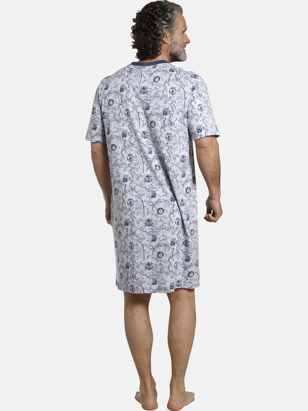 Jan Vanderstorm Pyjama »Nachthemd UNNI«