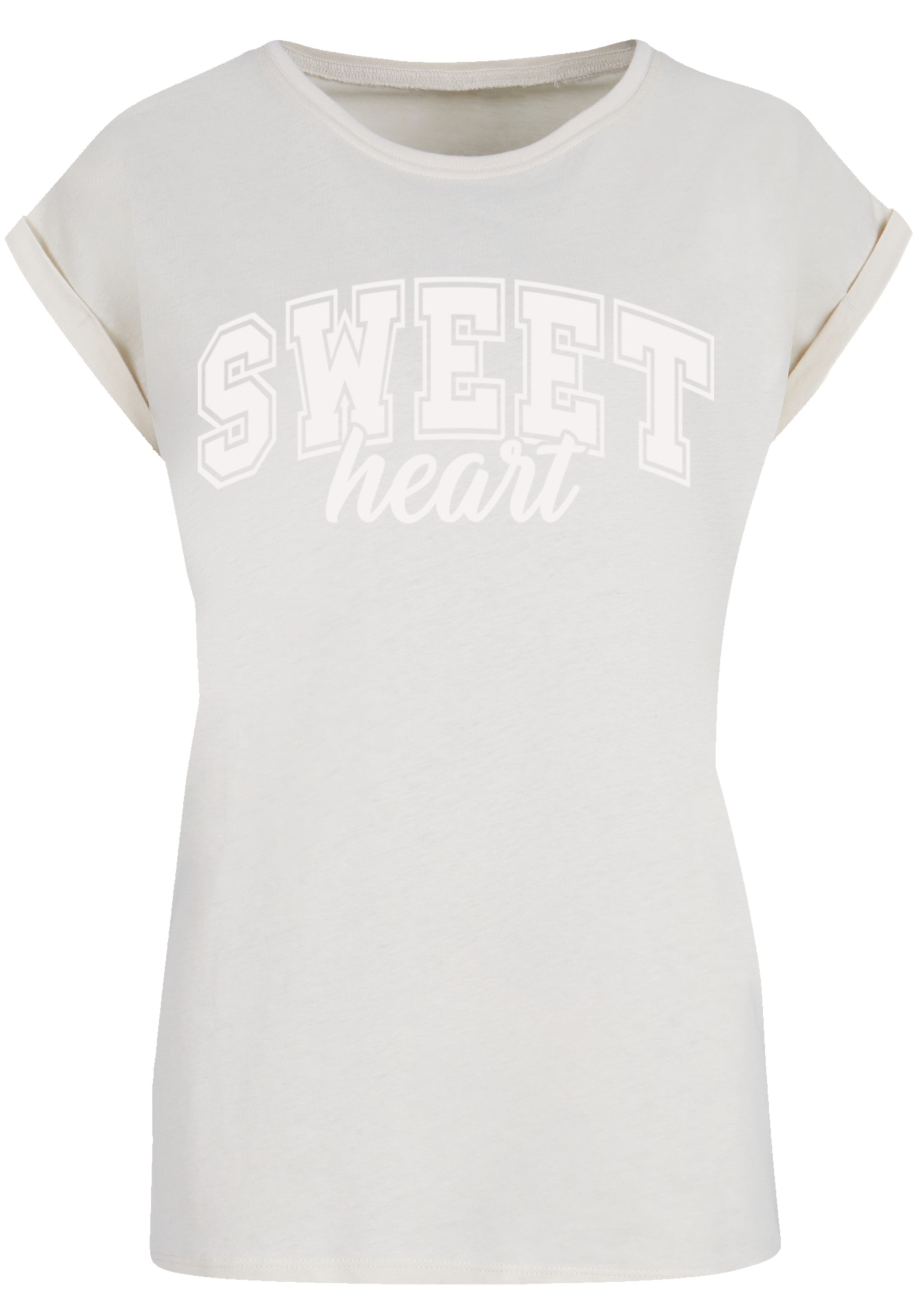 F4NT4STIC T-Shirt »Sweet Heart Uni Valentinstag«, Premium Qualität
