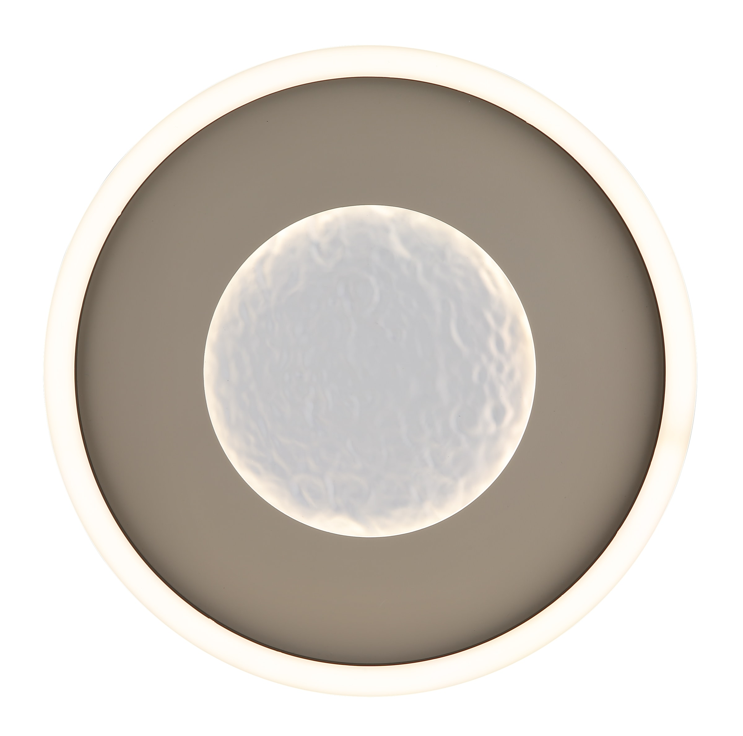 GLOBO LIGHTING LED Deckenleuchte »WILEY«, Leuchtmittel LED-Modul | LED fest integriert, Deckenlampe/rund/Wohnzimmer/Schlafzimmer/modern