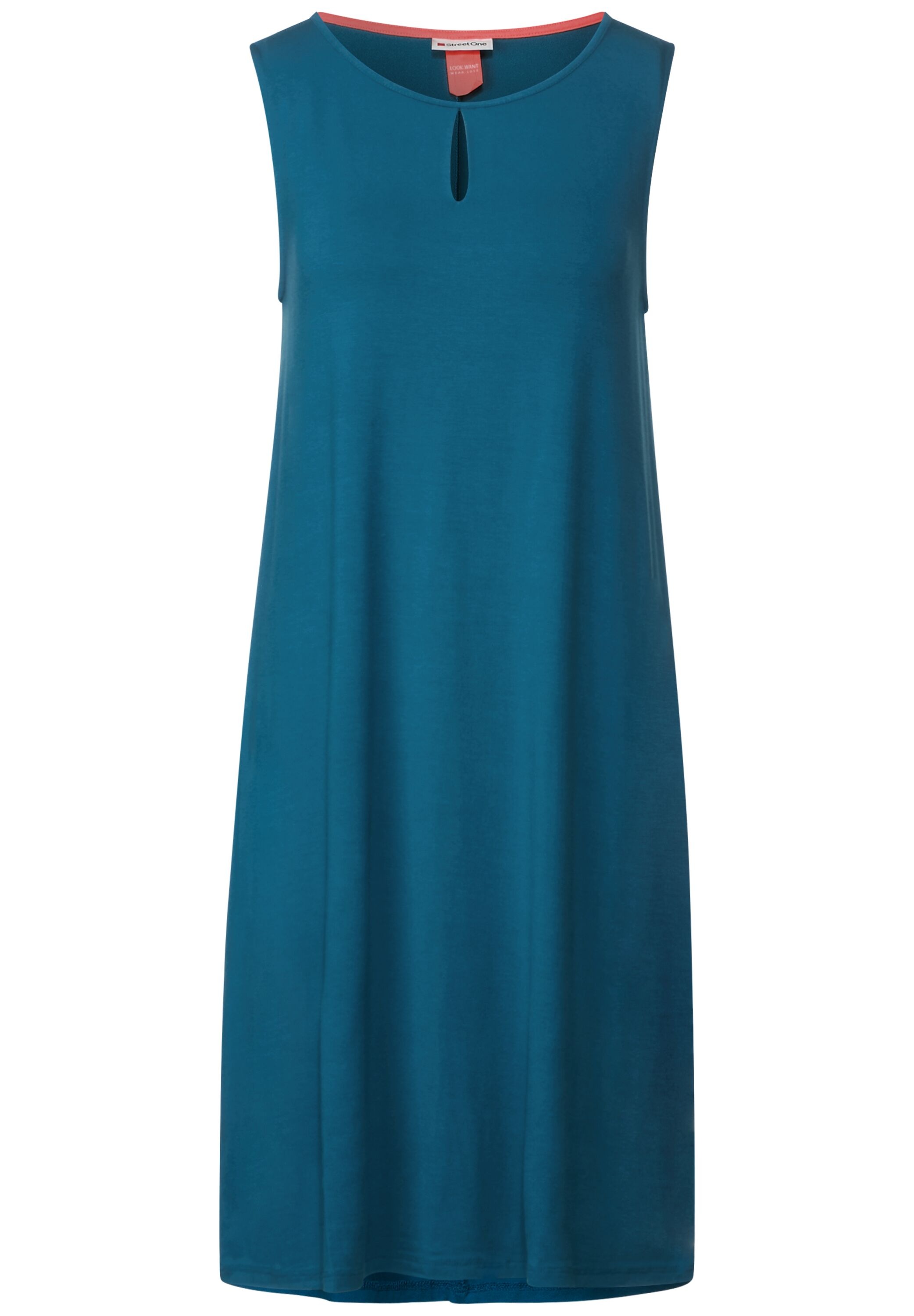 STREET ONE Shirtkleid, in Unifarbe