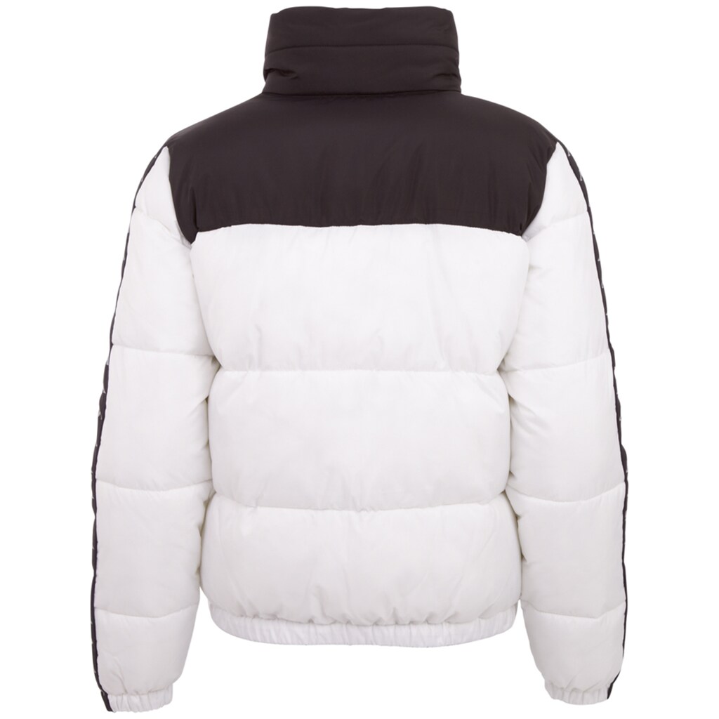 Kindermode Mädchenkleidung Kappa Steppjacke, - modisch kurz geschnitten white Kindermode Mädchenkleidung Kappa Steppjacke, - modisch kurz geschnitten white