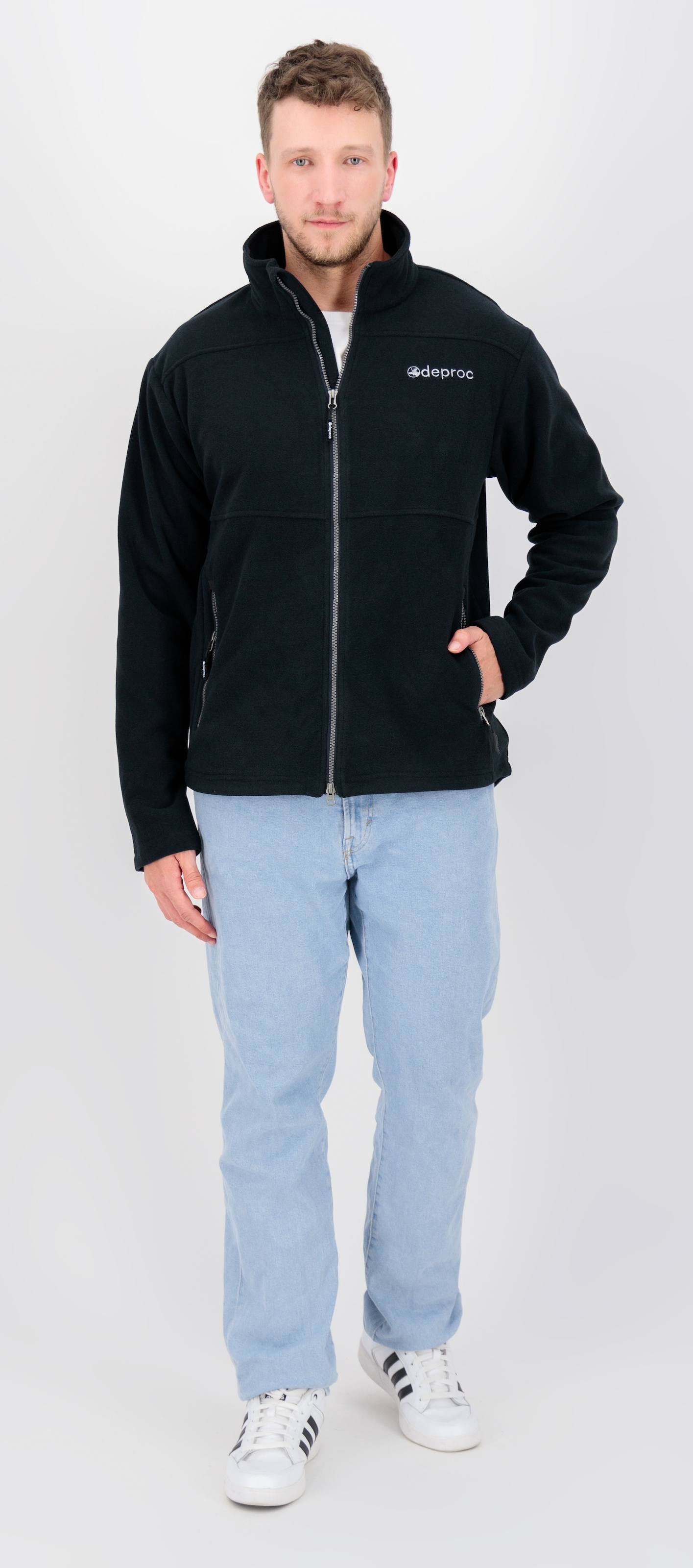 DEPROC Active Strickfleecejacke »SEWARD MN«, mit 2-Wege-Reißverschluss