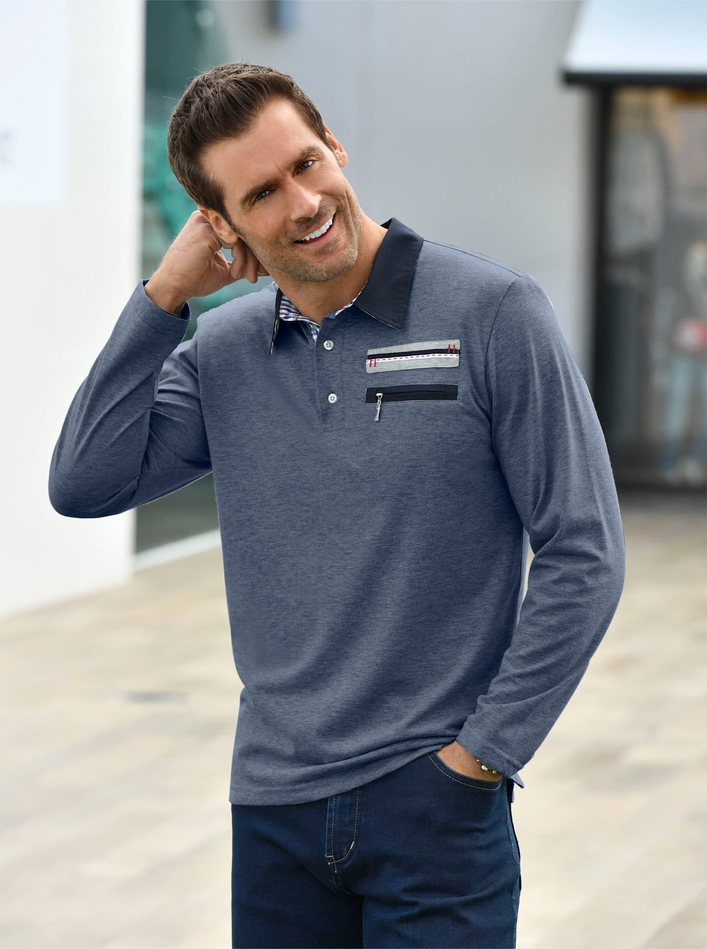 Catamaran Langarmshirt "Langarm-Shirt" 1 Stk. tlg. günstig online kaufen