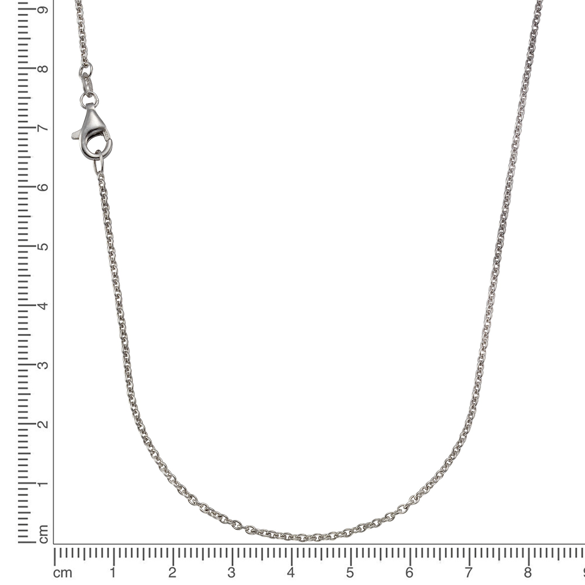 Vivance Collierkettchen »925/- Sterling Silber rhodiniert«