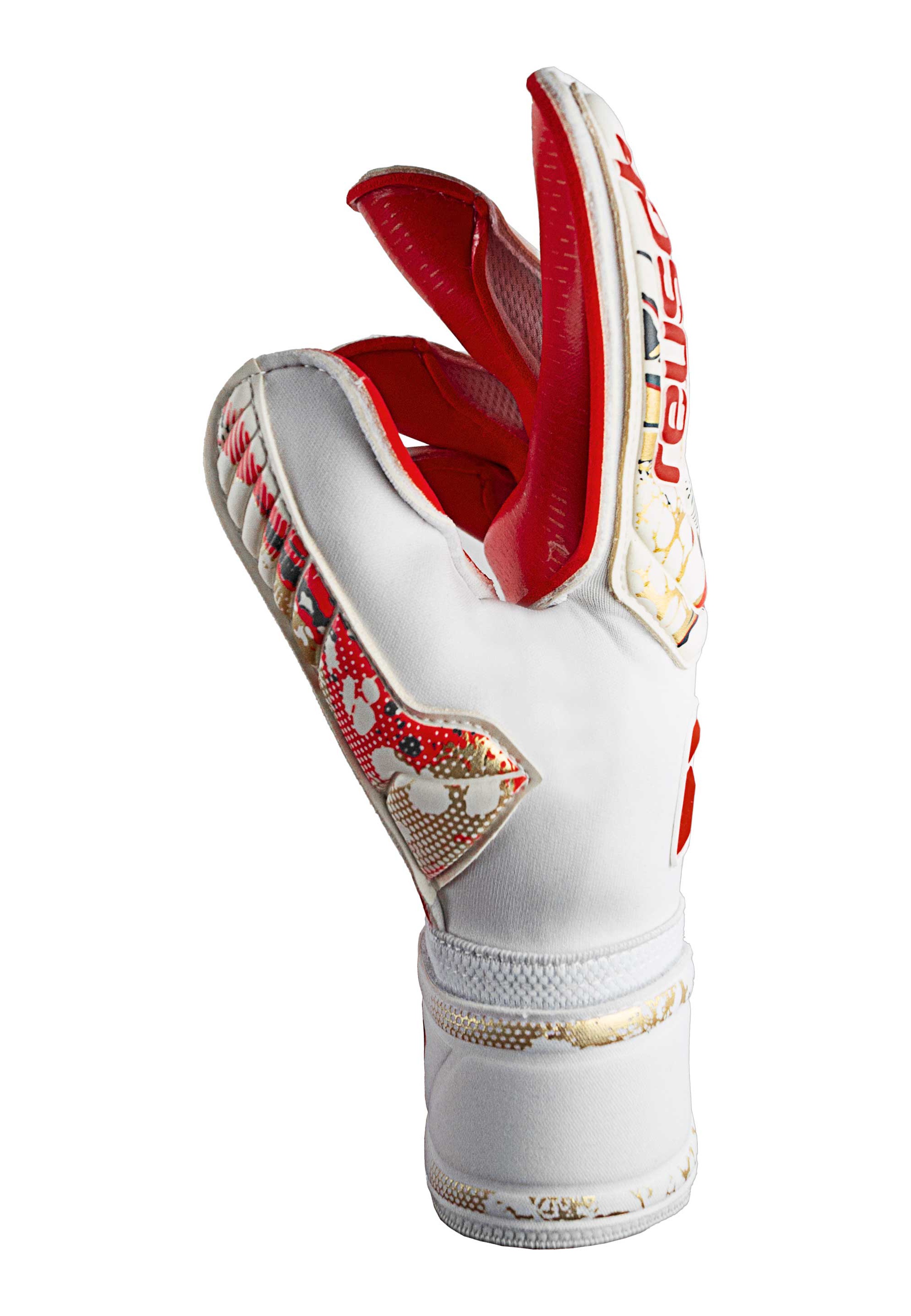 Reusch Torwarthandschuhe »Attrakt Gold X GluePrint Ortho-Tec«, mit Grip
