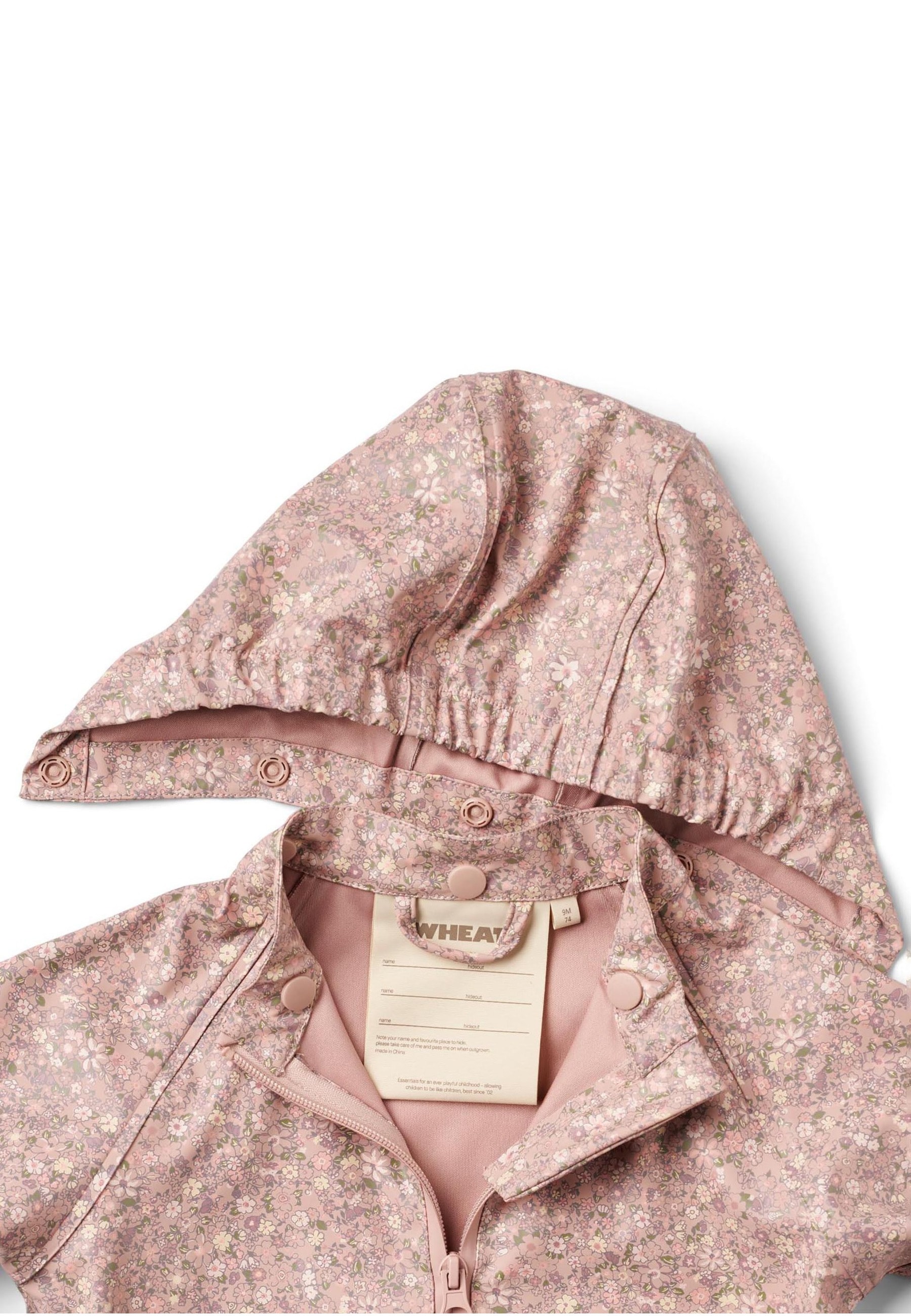 WHEAT Outdoorjacke »WHEAT Rainwear Charlie Set« 1 Stk. tlg. mit Kapuze reflektierend