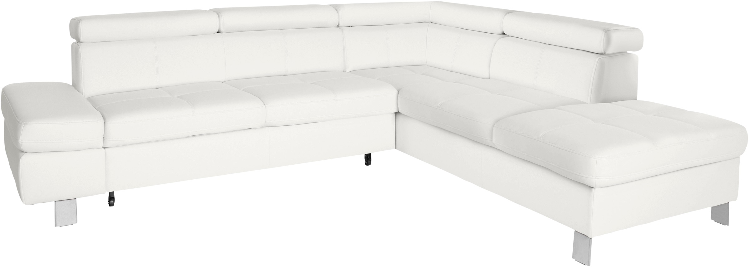 exxpo - sofa fashion Ecksofa "Fiji, L-Form", mit Kopf- bzw. Rückenverstellu günstig online kaufen