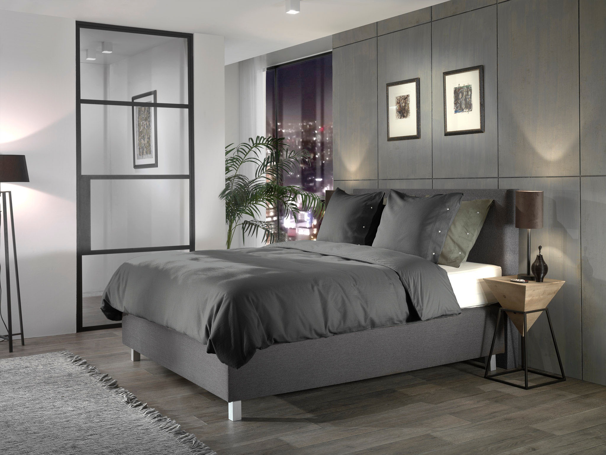 YELLOW Bettwäsche »Cialda« 2 Stk. tlg. Uni Design, 100% Baumwolle ab 135x200 cm.