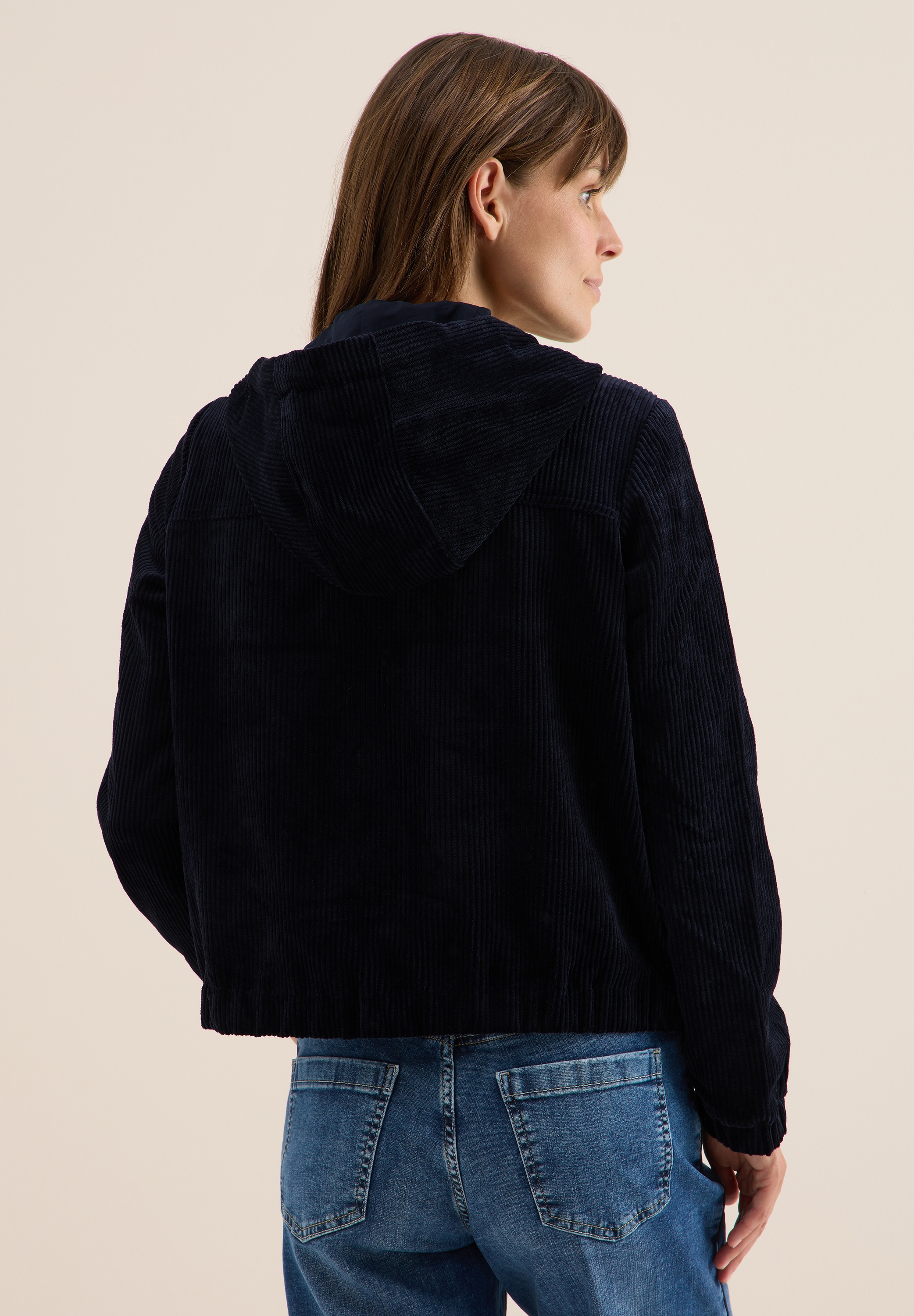 Cecil Cordjacke, mit Kapuze, mit Kapuze mit Tunnelzugband