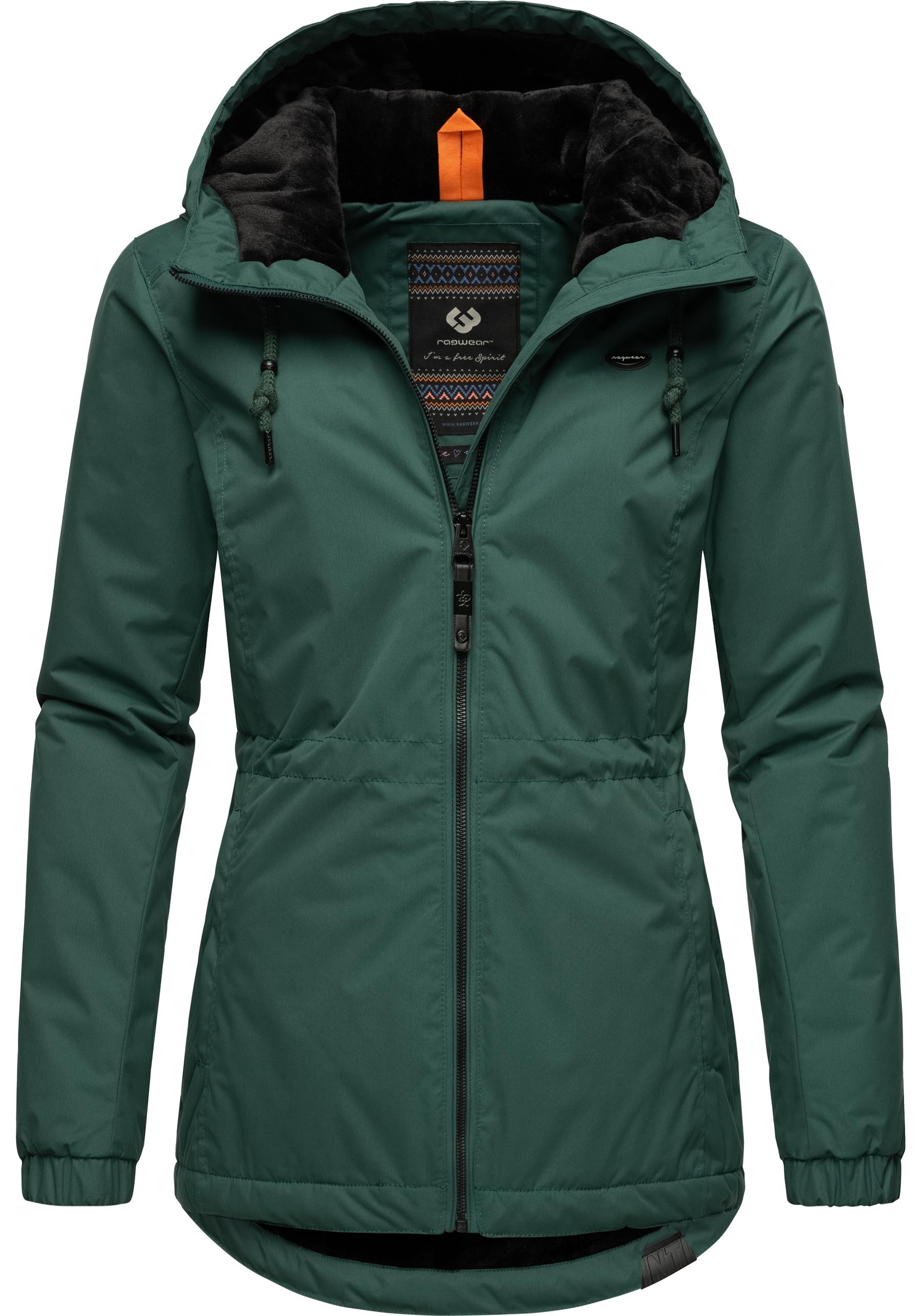 Ragwear Winterjacke »Dankka Warm«, mit Kapuze, Wasserdichte weiche Damen Jacke für den Winter