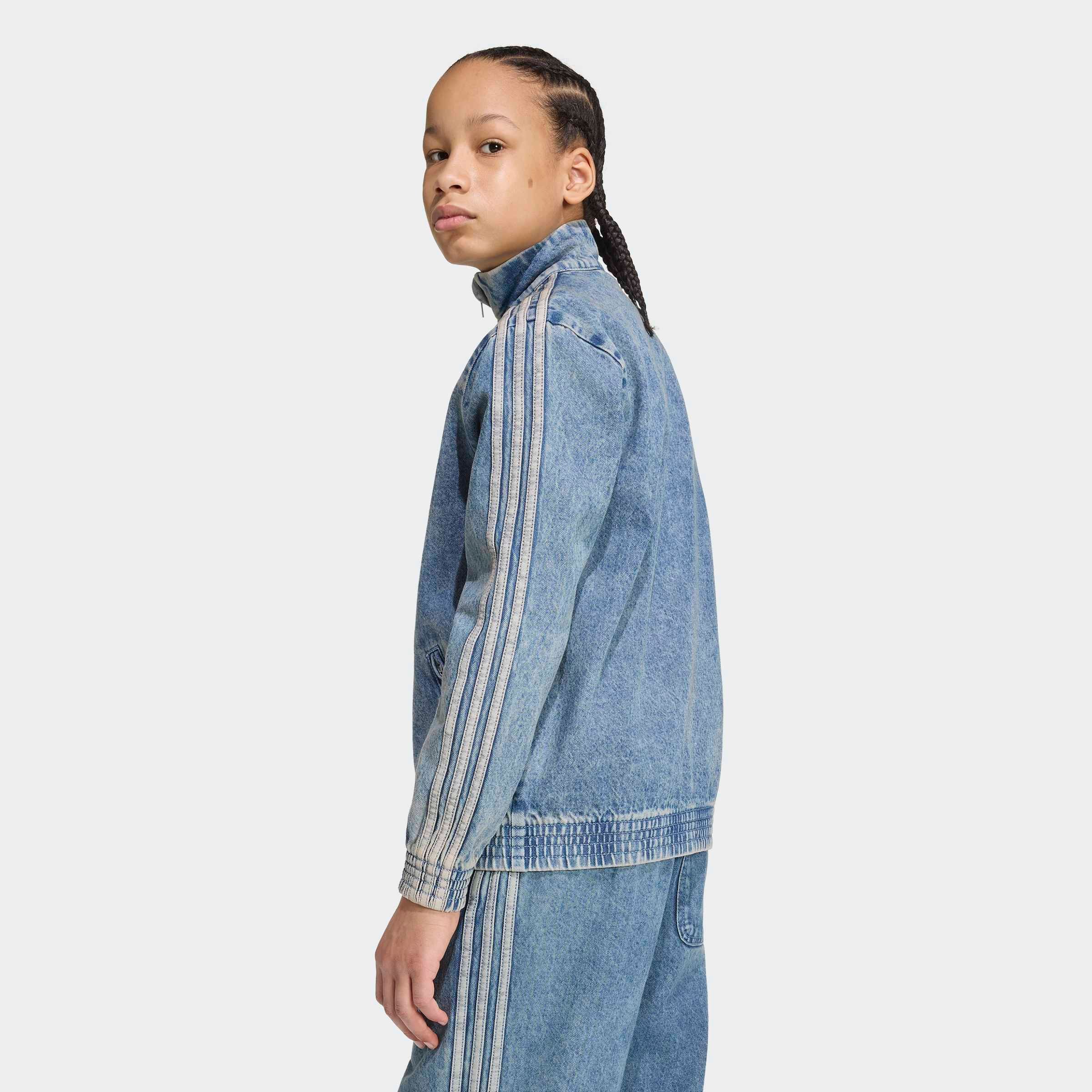 adidas Originals Outdoorjacke »FIREBIRD ORIGINALS, DENIM, LOCKER GESCHNITTEN«