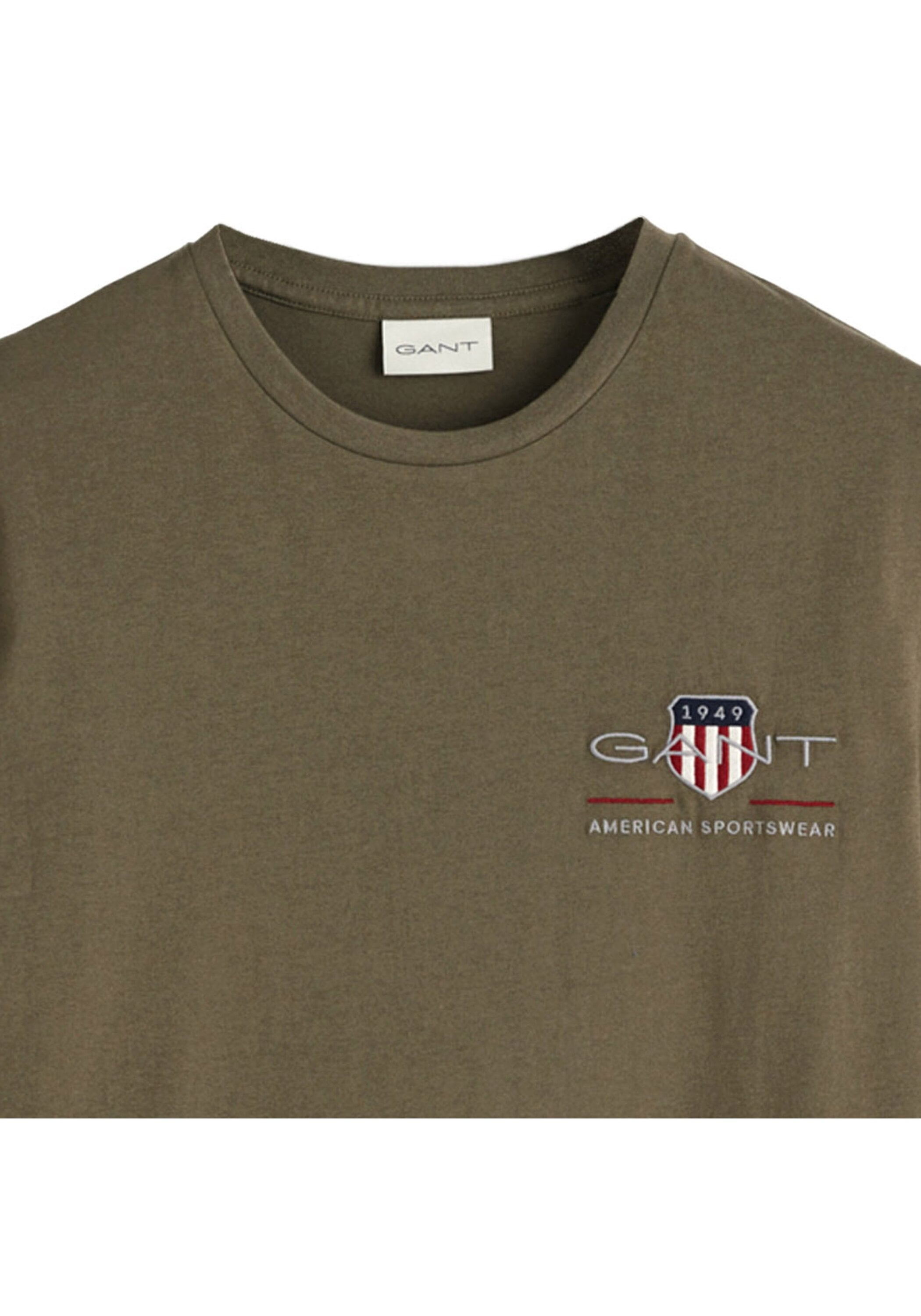 Gant T-Shirt »T-Shirt Regular Archive Shield EMB 1er Pack«