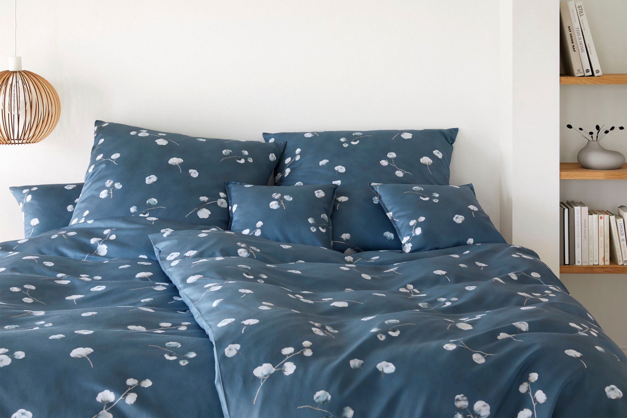 Elegante Bettwäsche »Cotton Flower«, angenehmes Hautgefühl