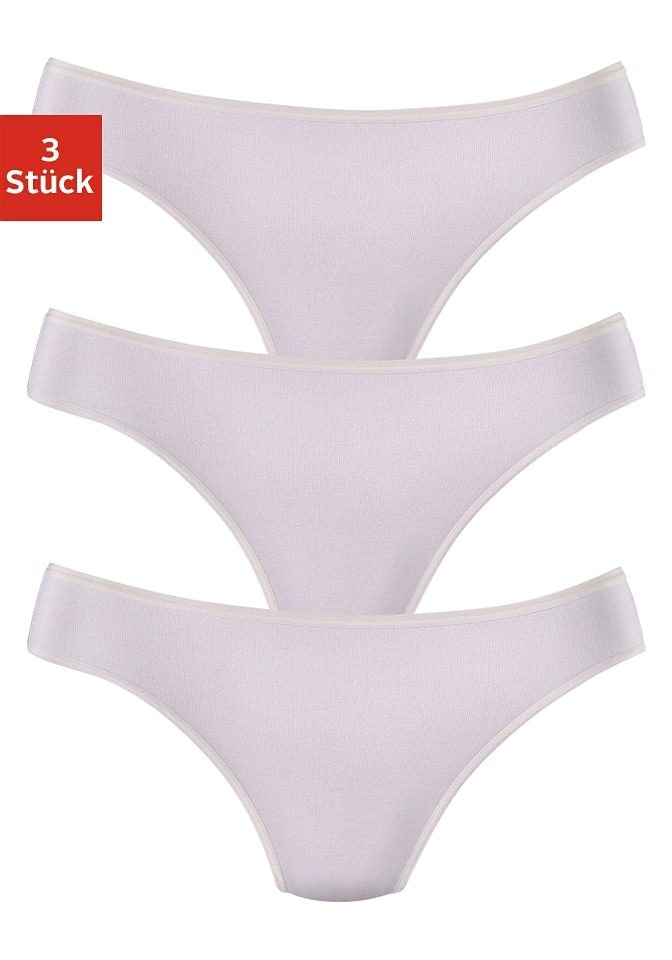 (Packung, | String, 3 hochwertiger LASCANA kaufen BAUR aus Modal-Qualität St.),