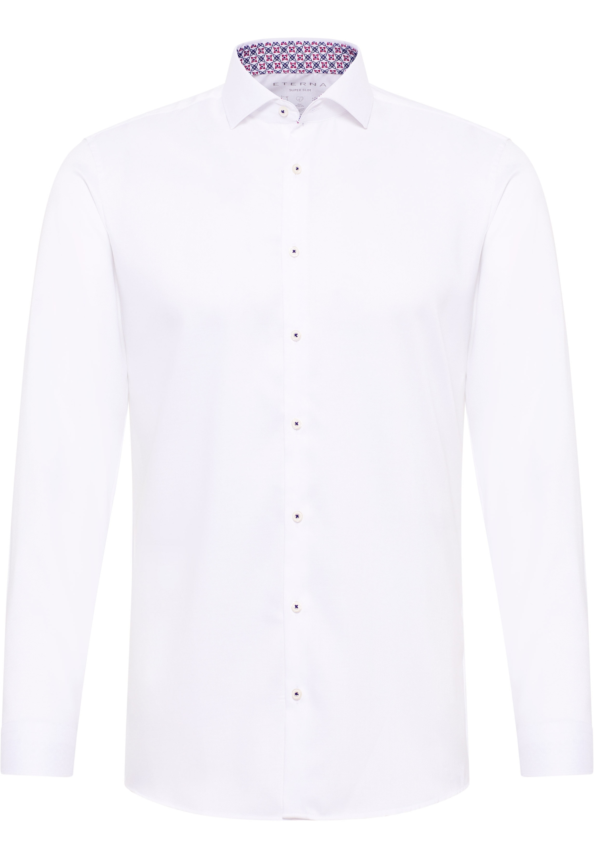 Eterna Langarmhemd »SUPER SLIM«, EASY IRON (bügelleicht)