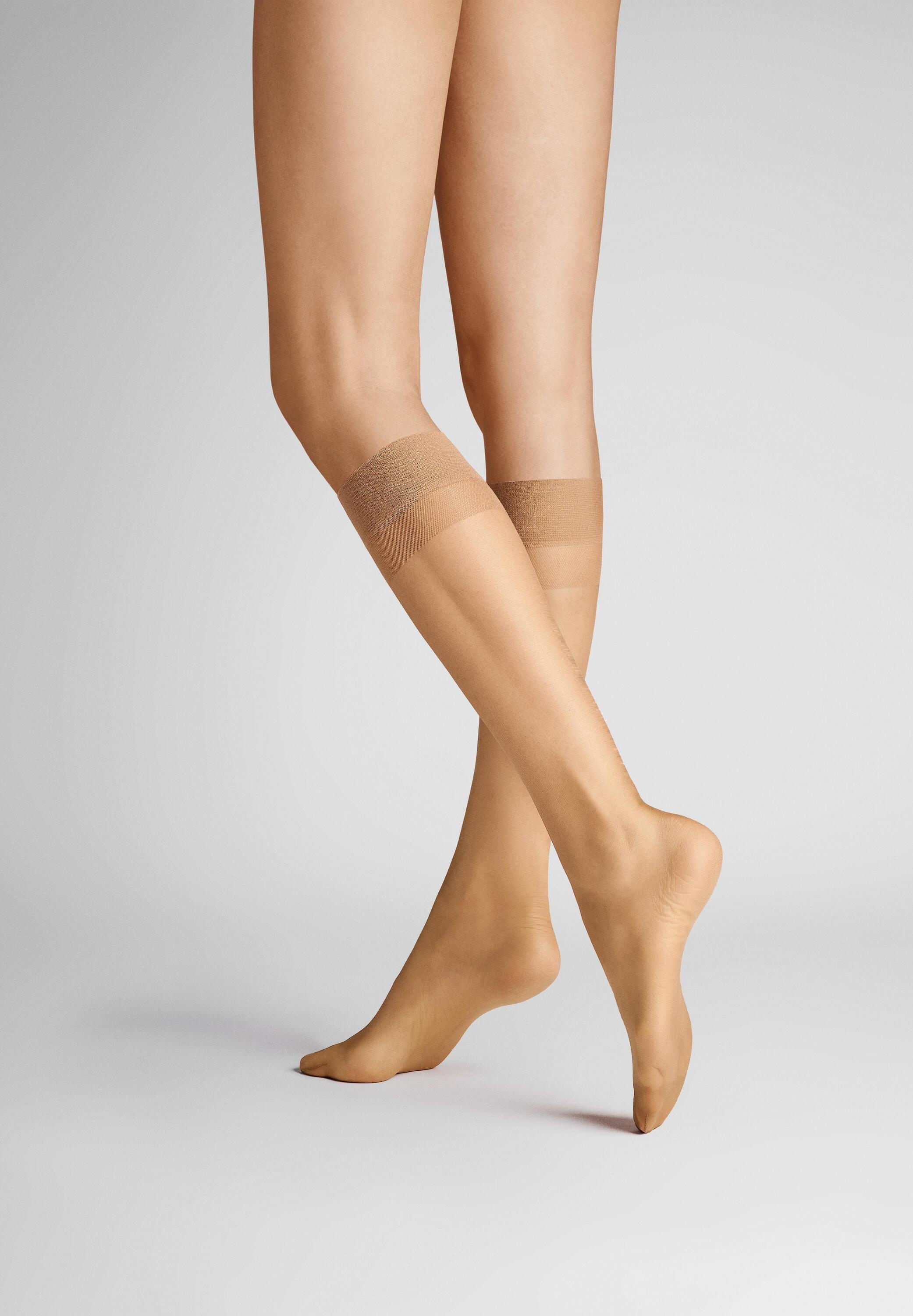 Hudson Feinkniestrümpfe "Kniestrumpf Simply Shine 15 2-Pack" günstig online kaufen