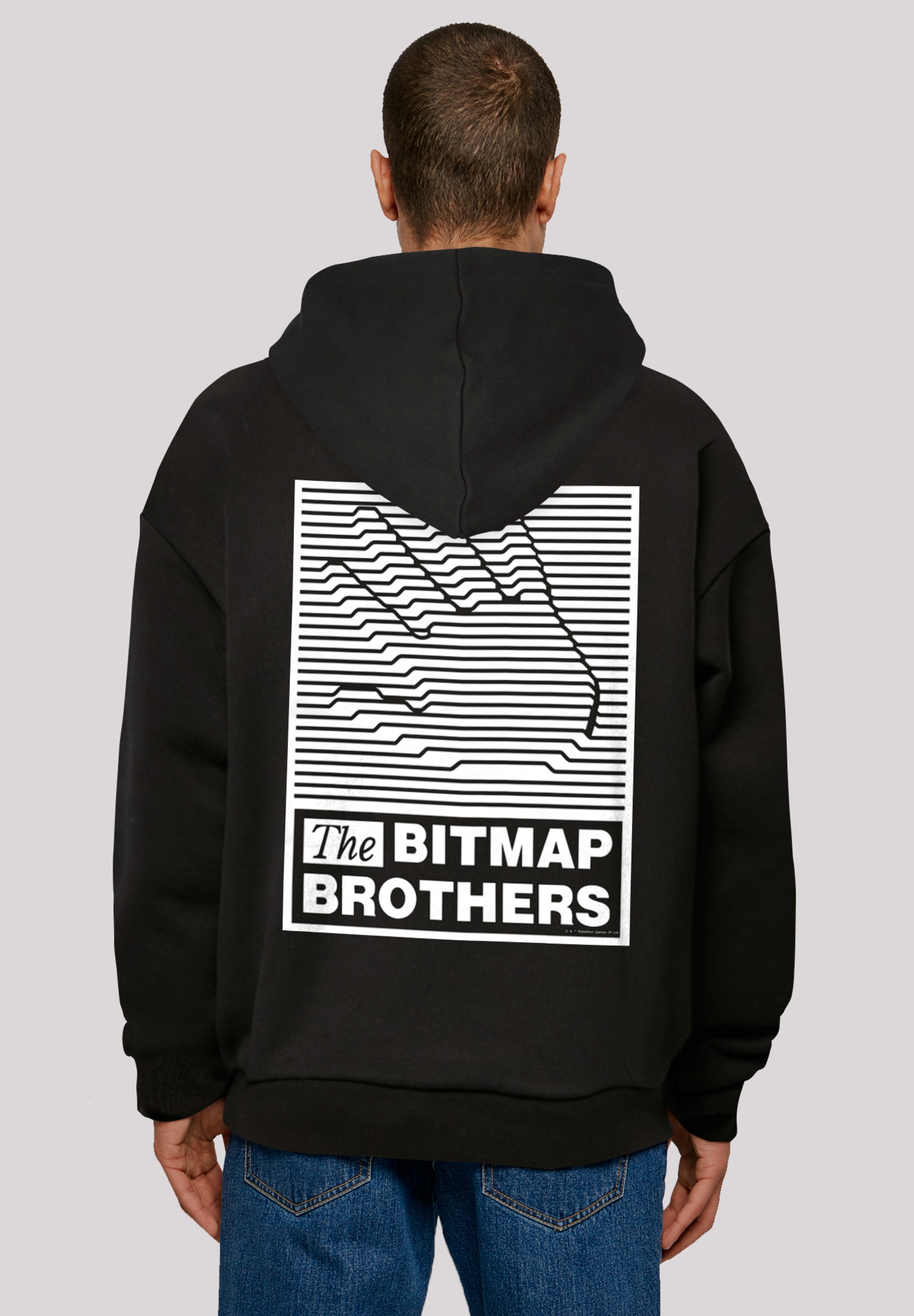 F4NT4STIC Megztinis su gobtuvu »The Bitmap Broth...