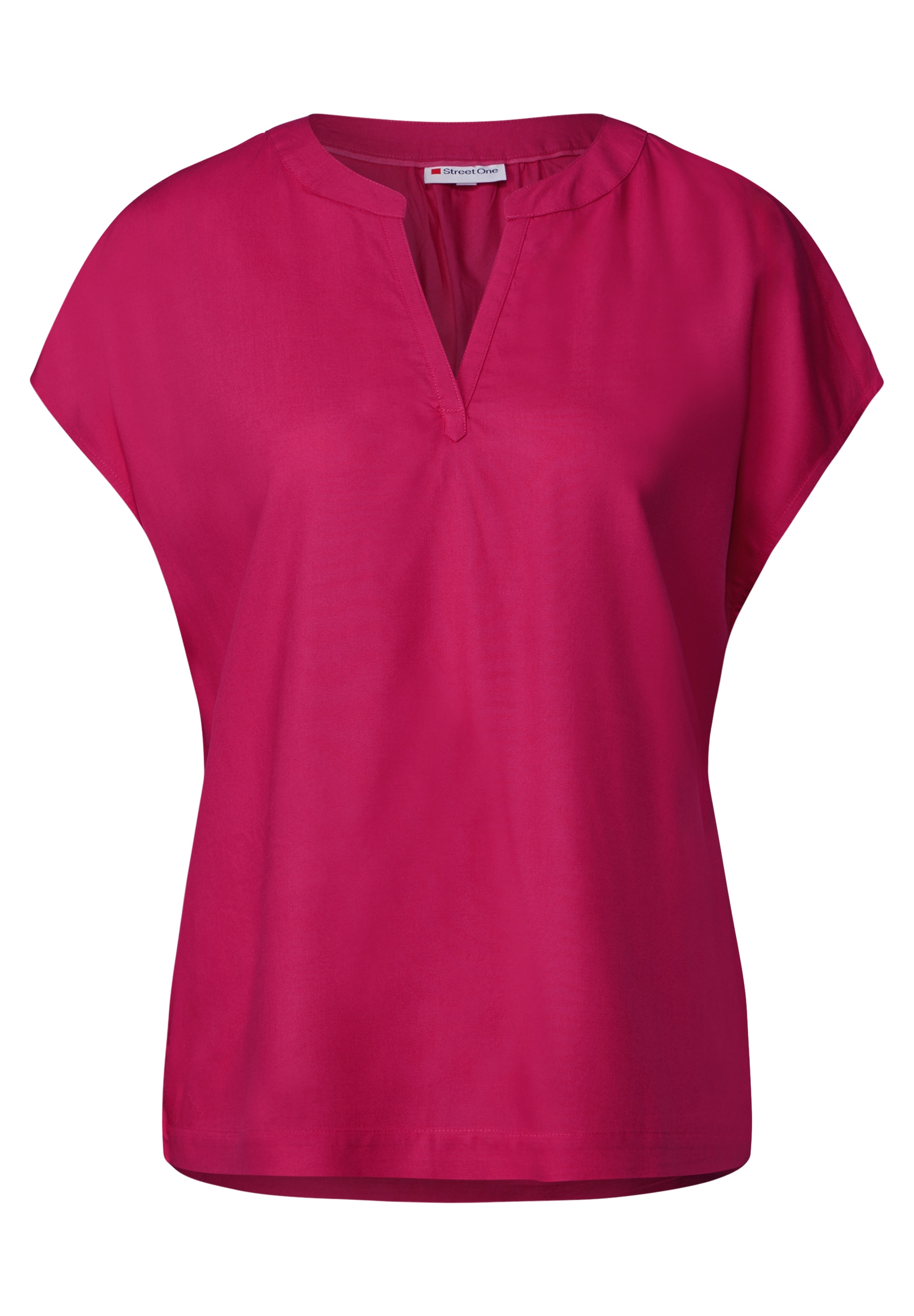 STREET ONE Hemdbluse, aus softer Viskose