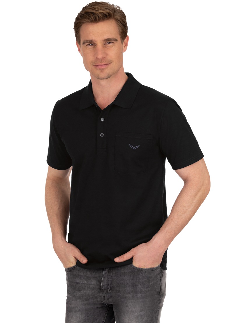 Trigema Poloshirt "TRIGEMA Poloshirt aus Single-Jersey" 1 Stk. tlg. günstig online kaufen