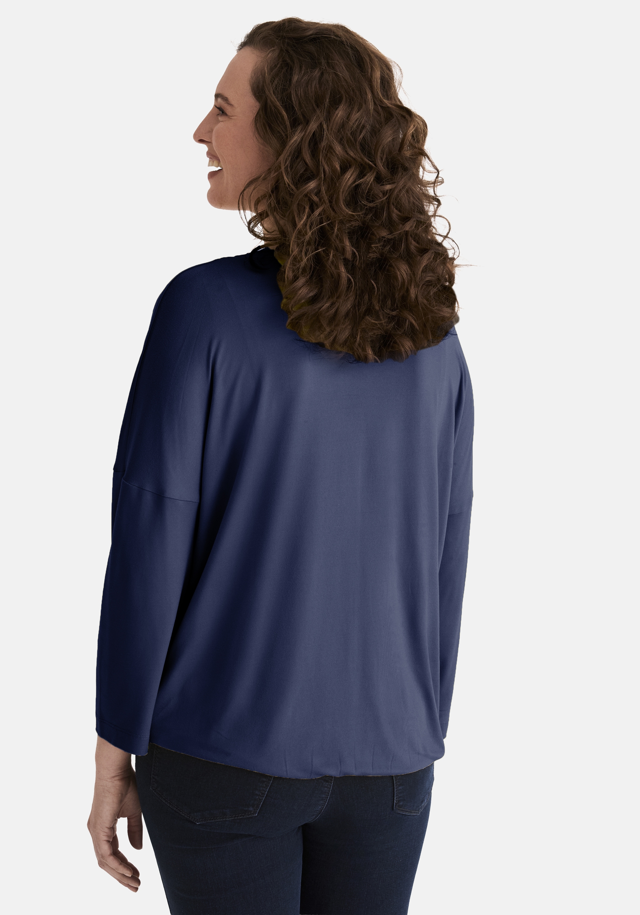 STOOKER WOMEN 3/4-Arm-Shirt »CLEA T-Shirt 3/4-Arm«, Regular Fit T-Shirt Spitzen- Shirt für Damen