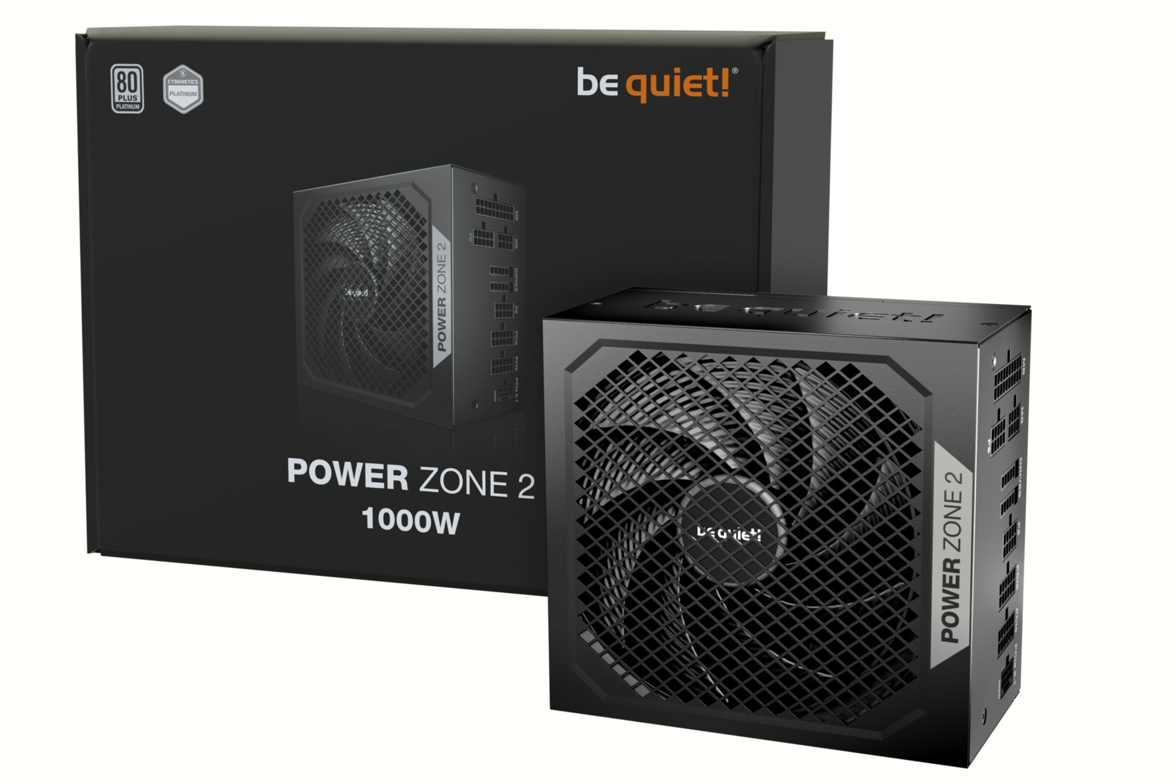 "BE QUIET Netzteil ""POWER ZONE 2 1000W"", schwarz, B:24,8cm H:10,2cm T:32,8cm, Netzteile"