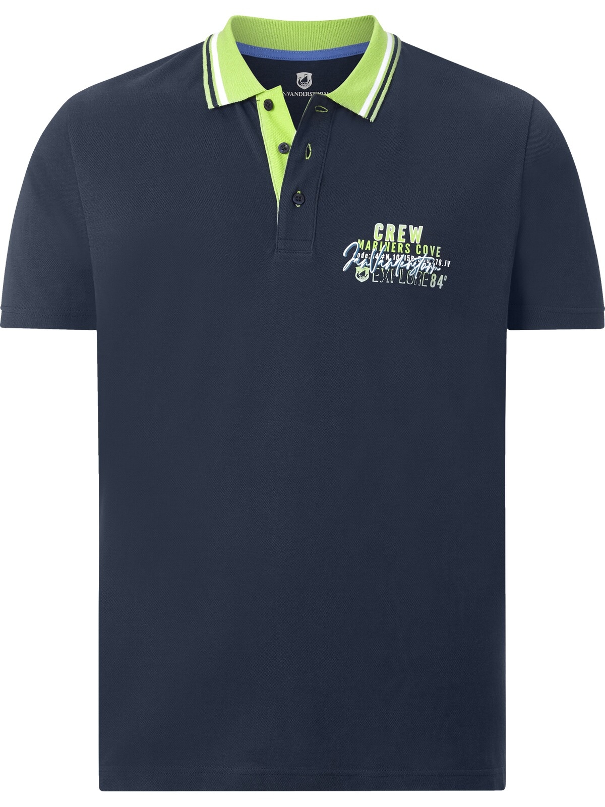 Jan Vanderstorm Poloshirt »Doppelpack Poloshirt TEOFIL«, (2 tlg.)