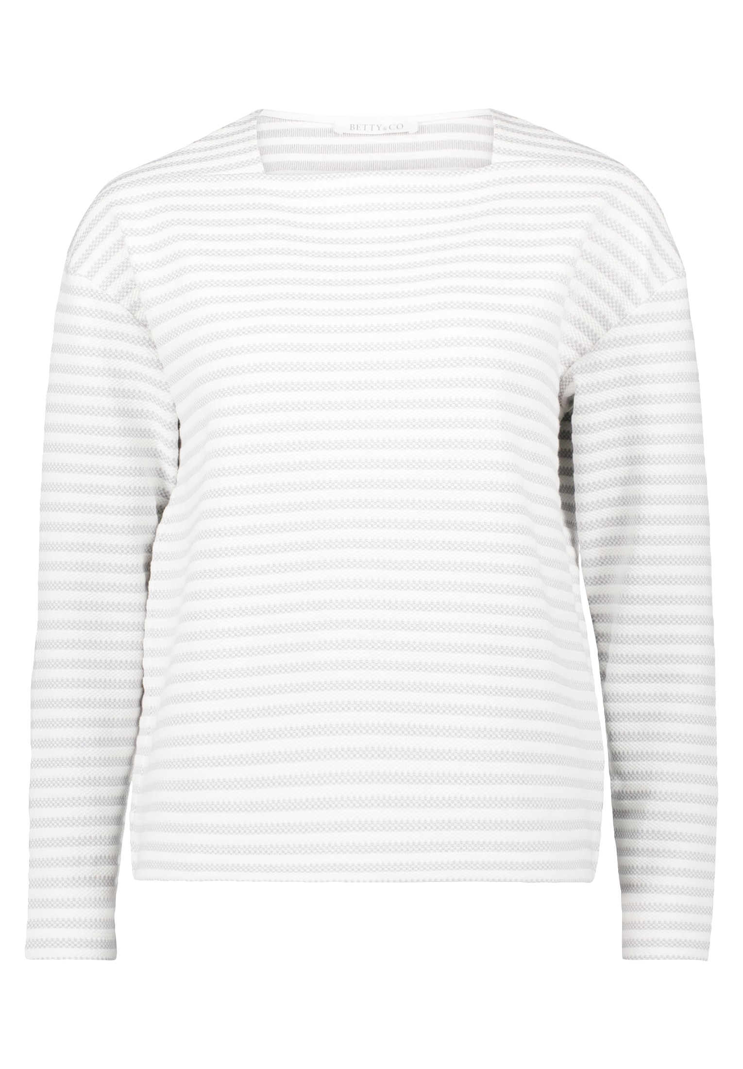 Betty&Co Sweatshirt "Betty & Co Damen Sweatshirt mit U-Boot-Ausschnitt" günstig online kaufen