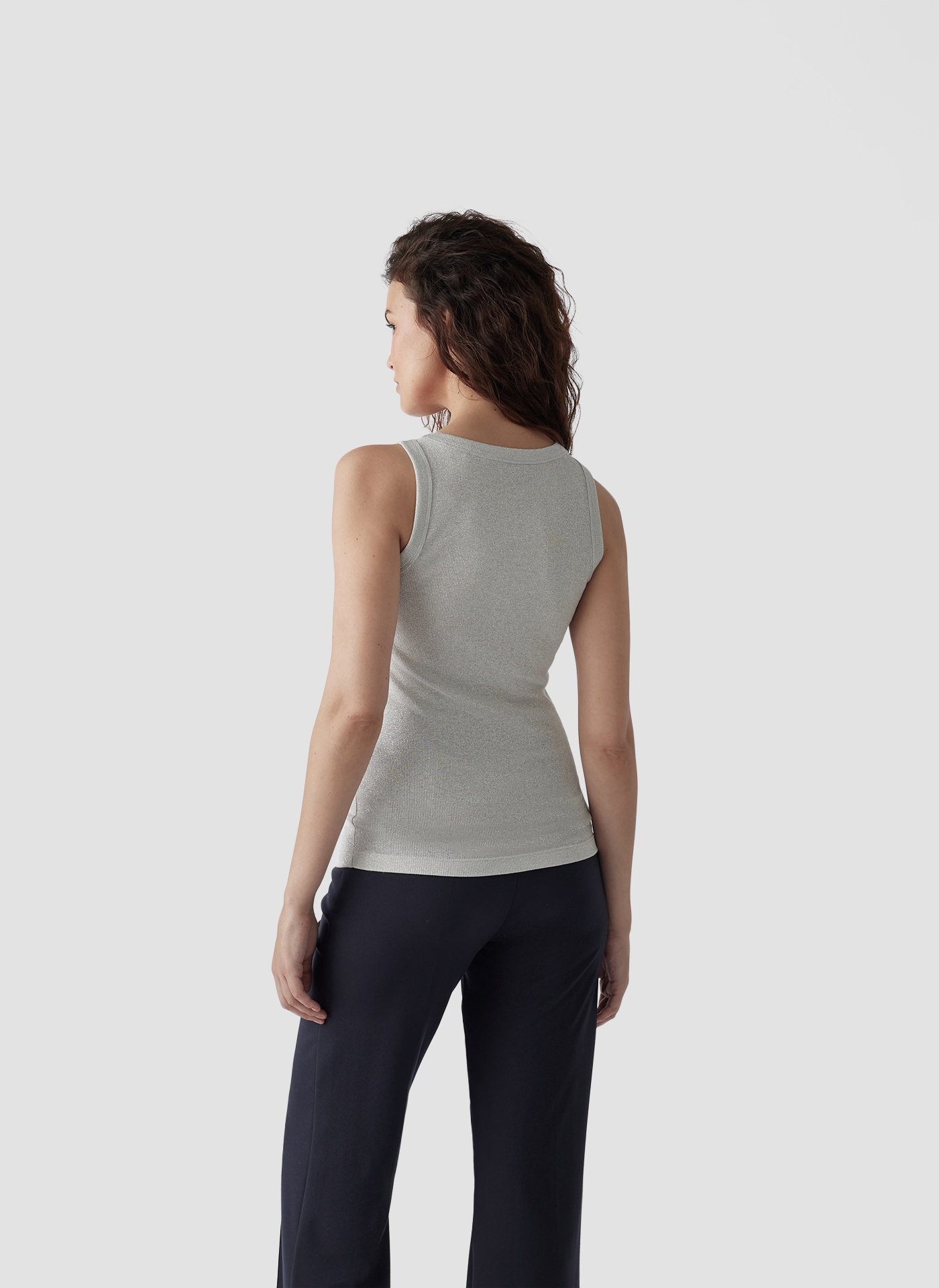LeComte Longtop »LeComte Ripp-Top mit Glanz-Effekt«