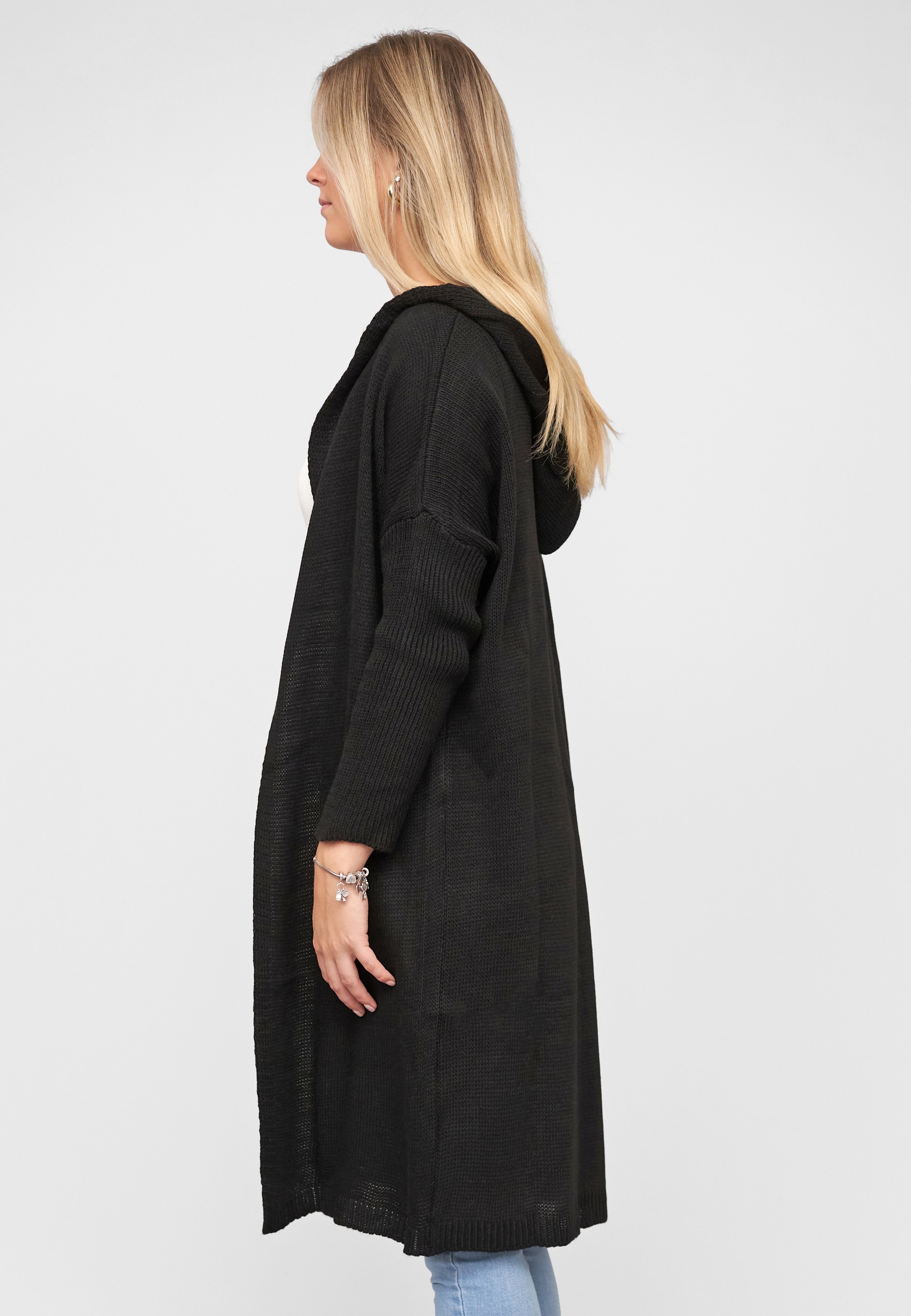 CLOUD 5IVE Strickjacke »CLOUD 5IVE Knit Cardigan with hood« 1