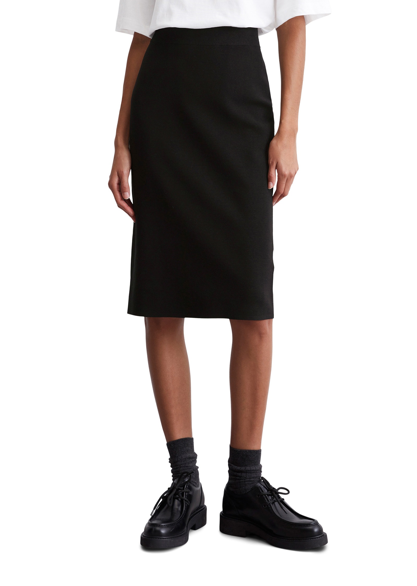 Marc O'Polo Strickrock »aus LENZING™ ECOVERO™-Mix«...